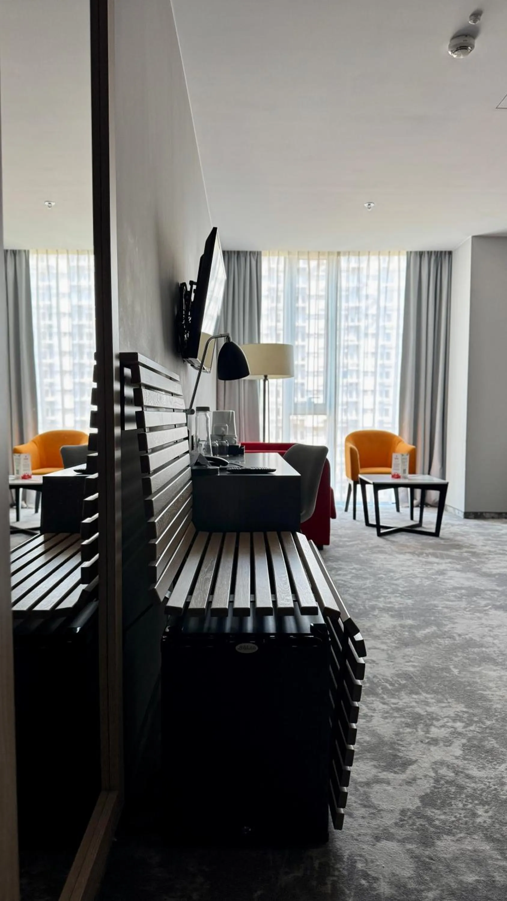 Photo of the whole room in ibis Styles Warszawa City