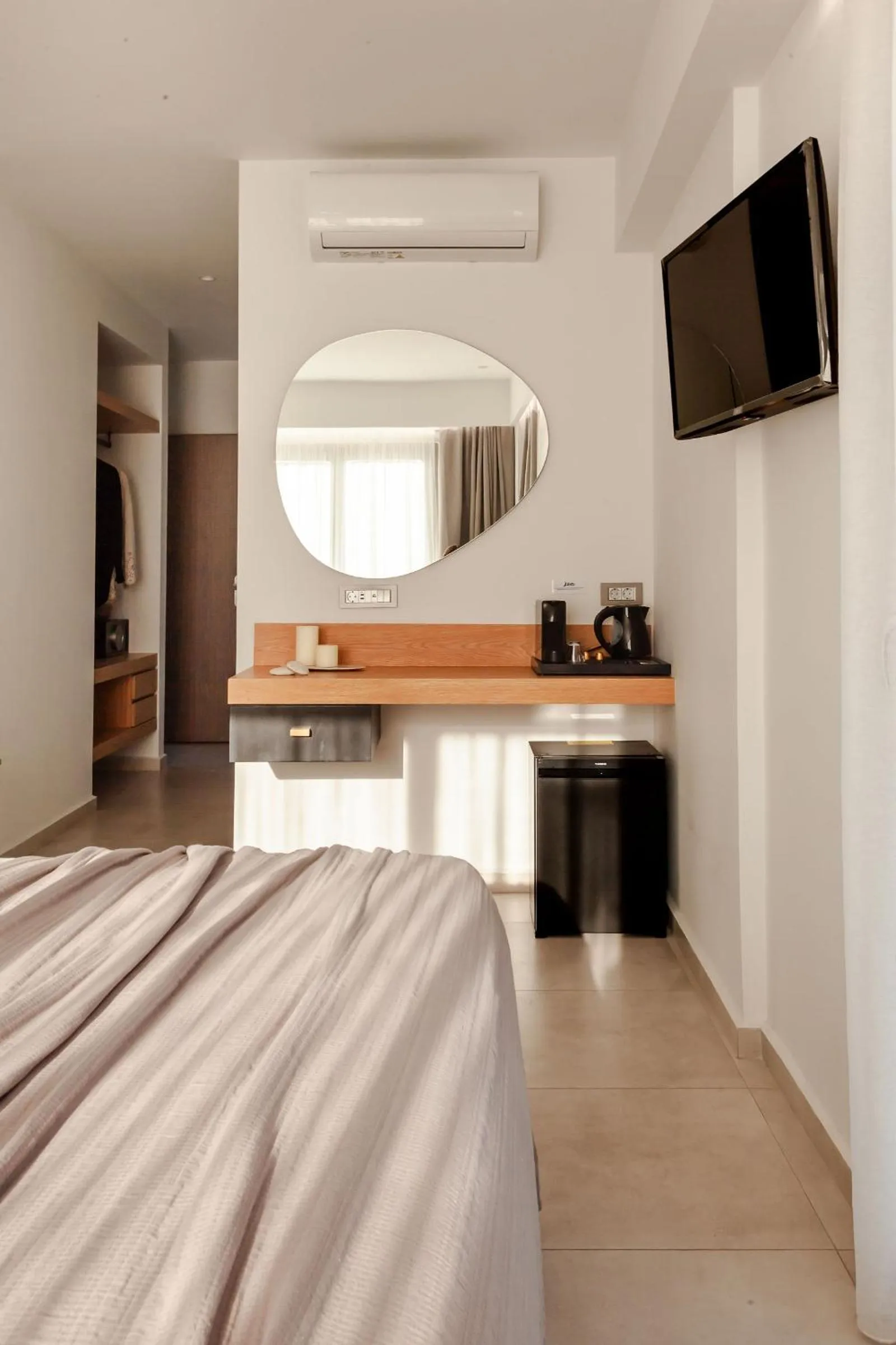 Bedroom in Batis Beach Hotel