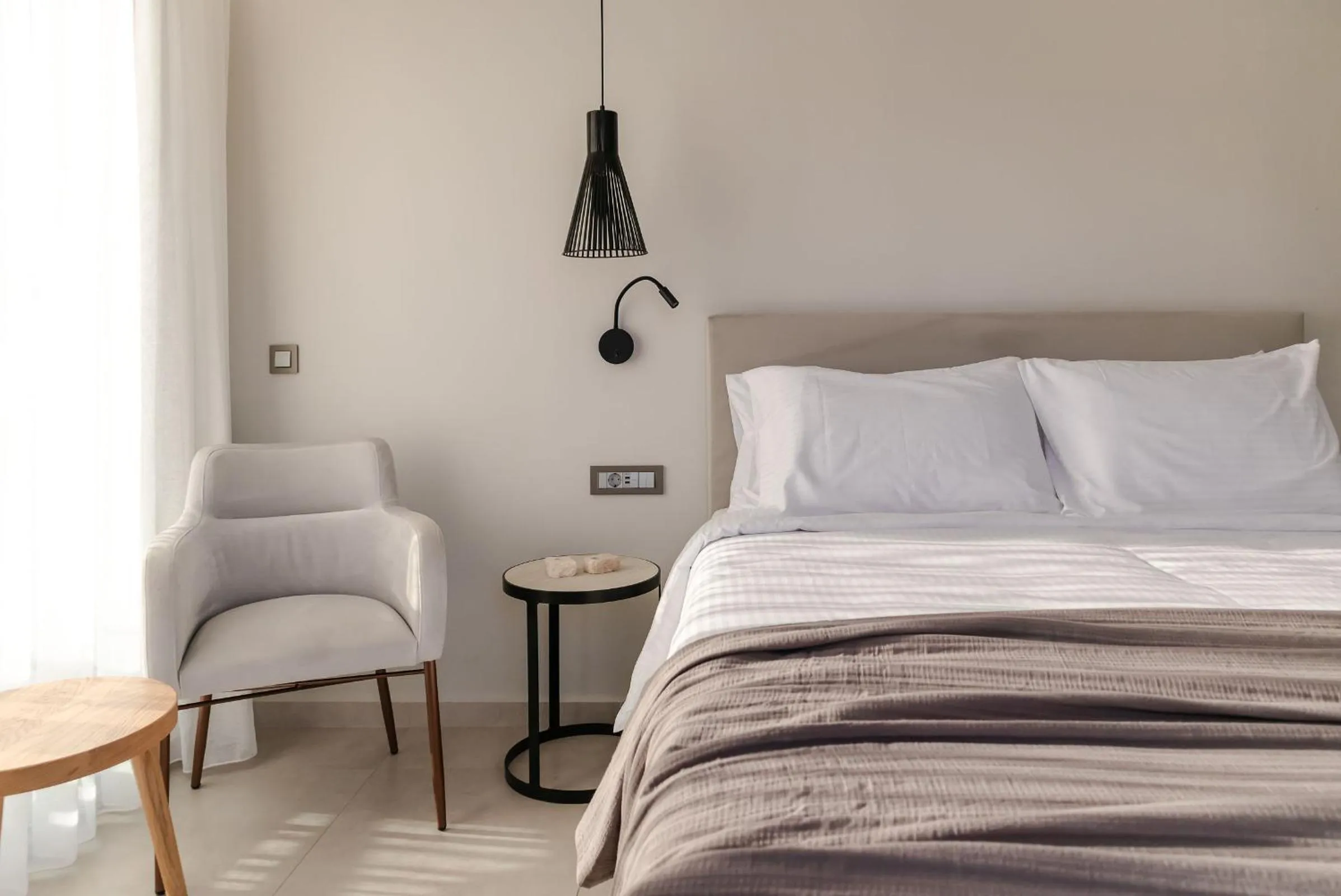 Bedroom in Batis Beach Hotel