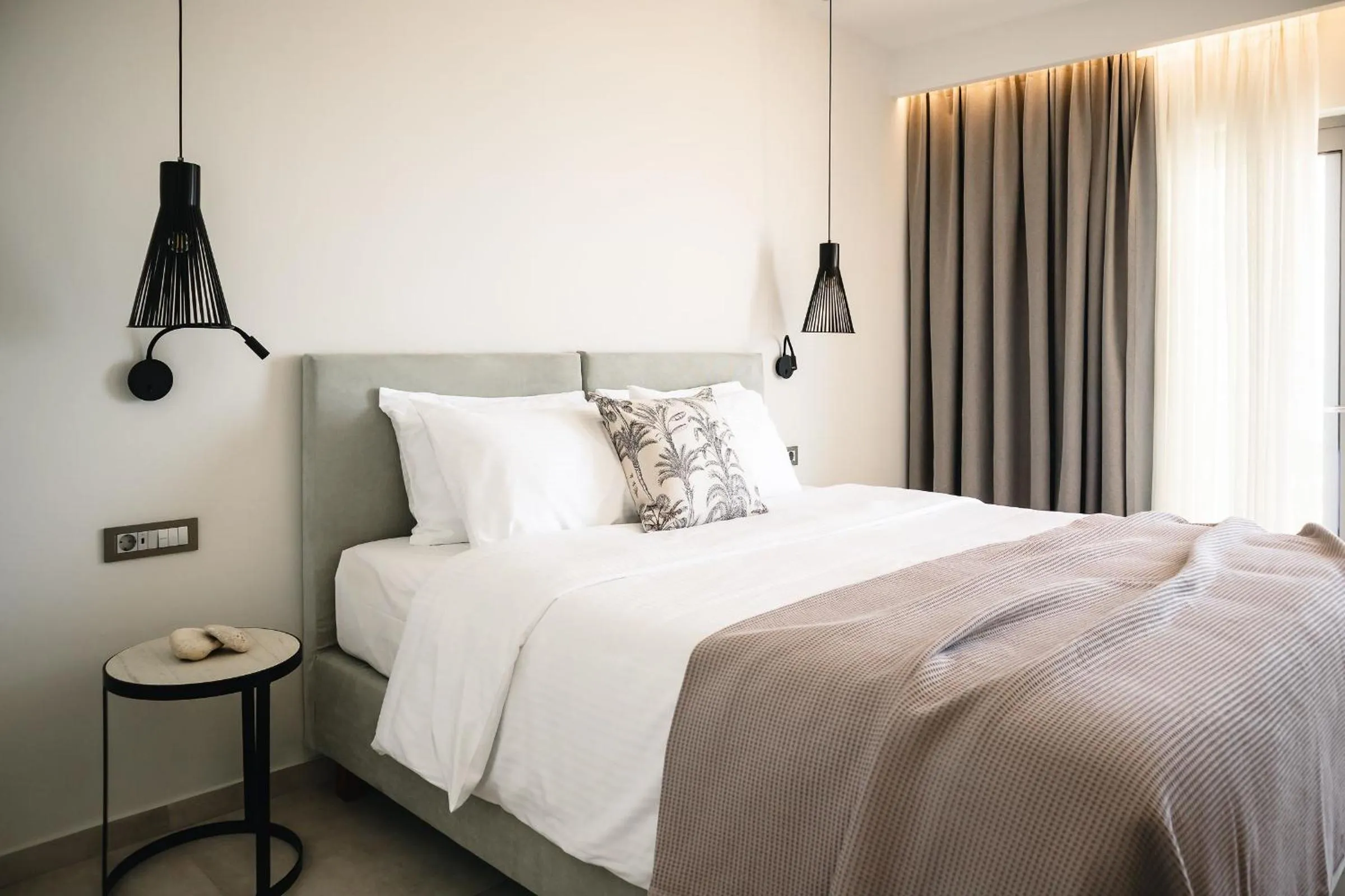 Bedroom in Batis Beach Hotel