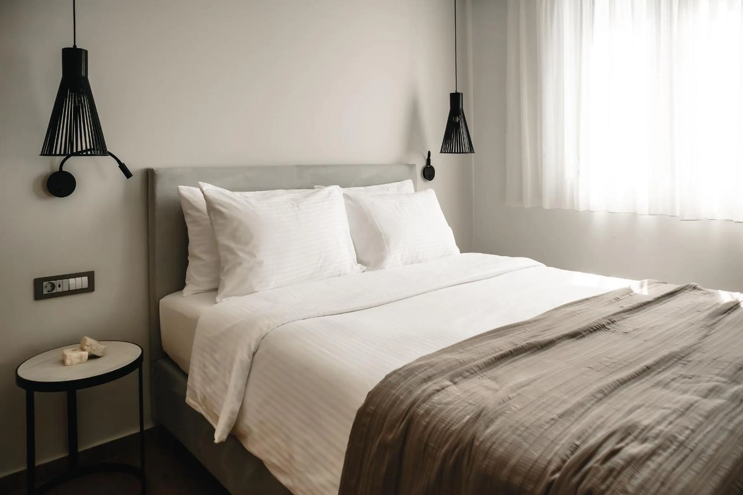 Bedroom in Batis Beach Hotel