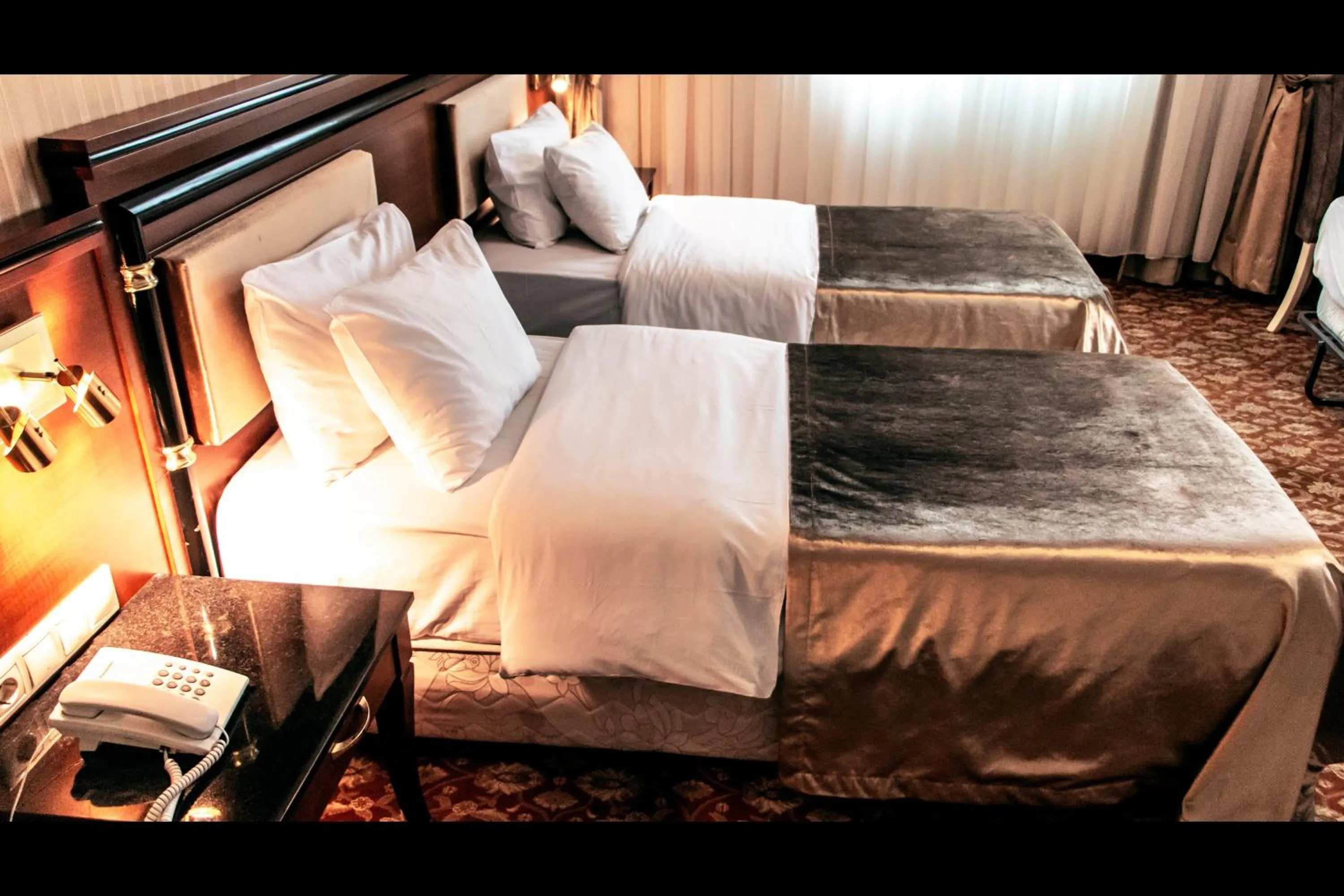 Bed in Atropat Old City Hotel