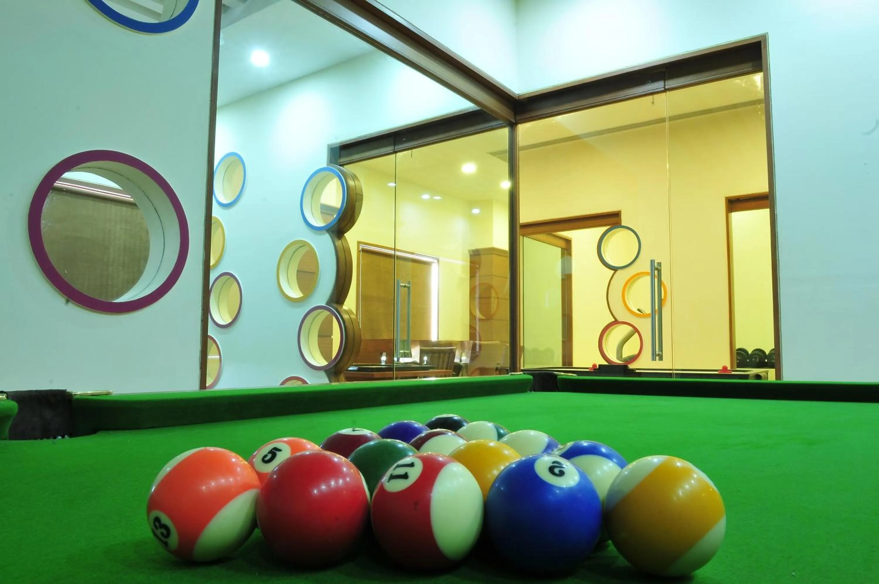 Billiard in Cambay Resort, Udaipur