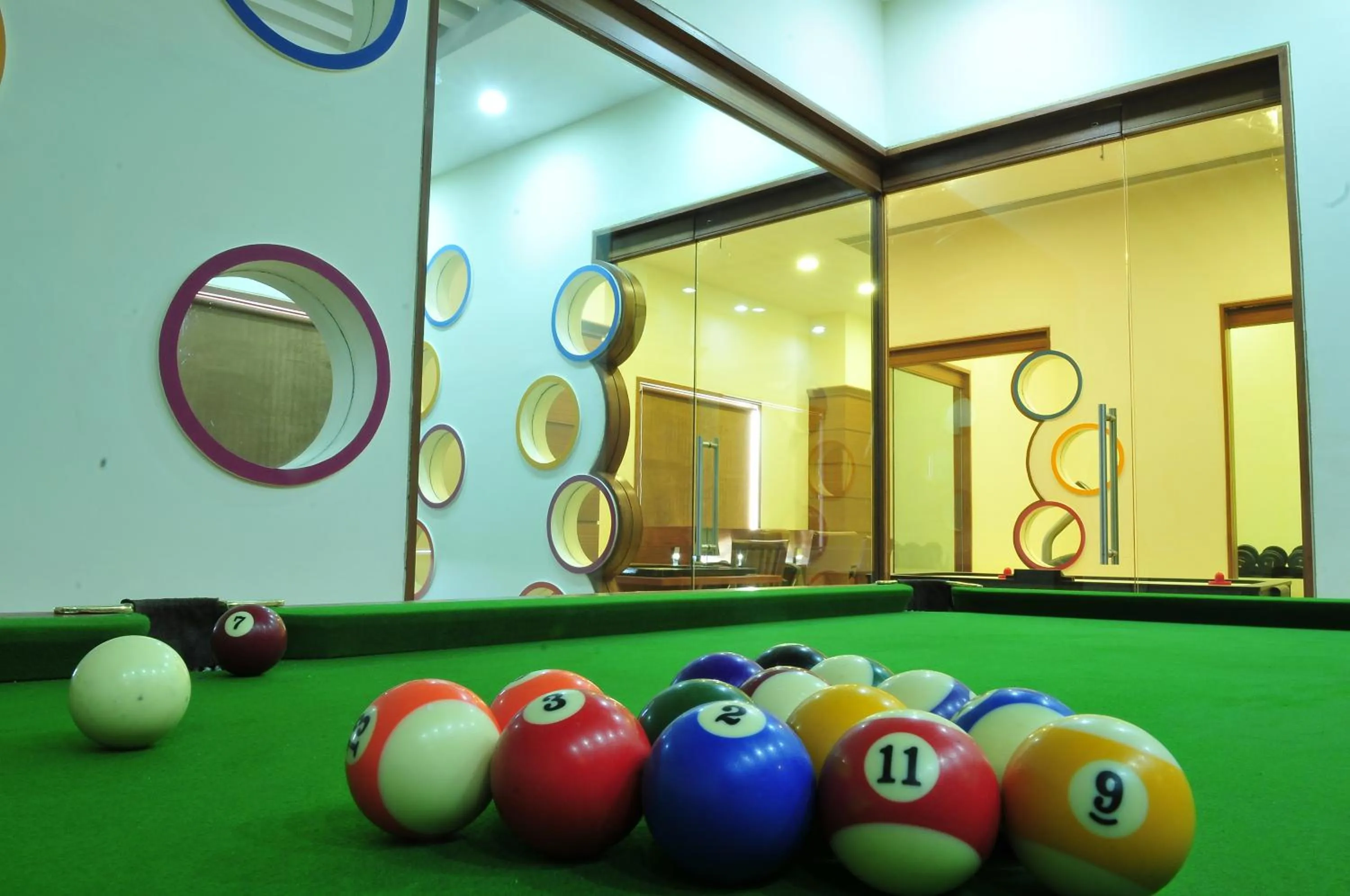 Game Room in Cambay Resort, Udaipur