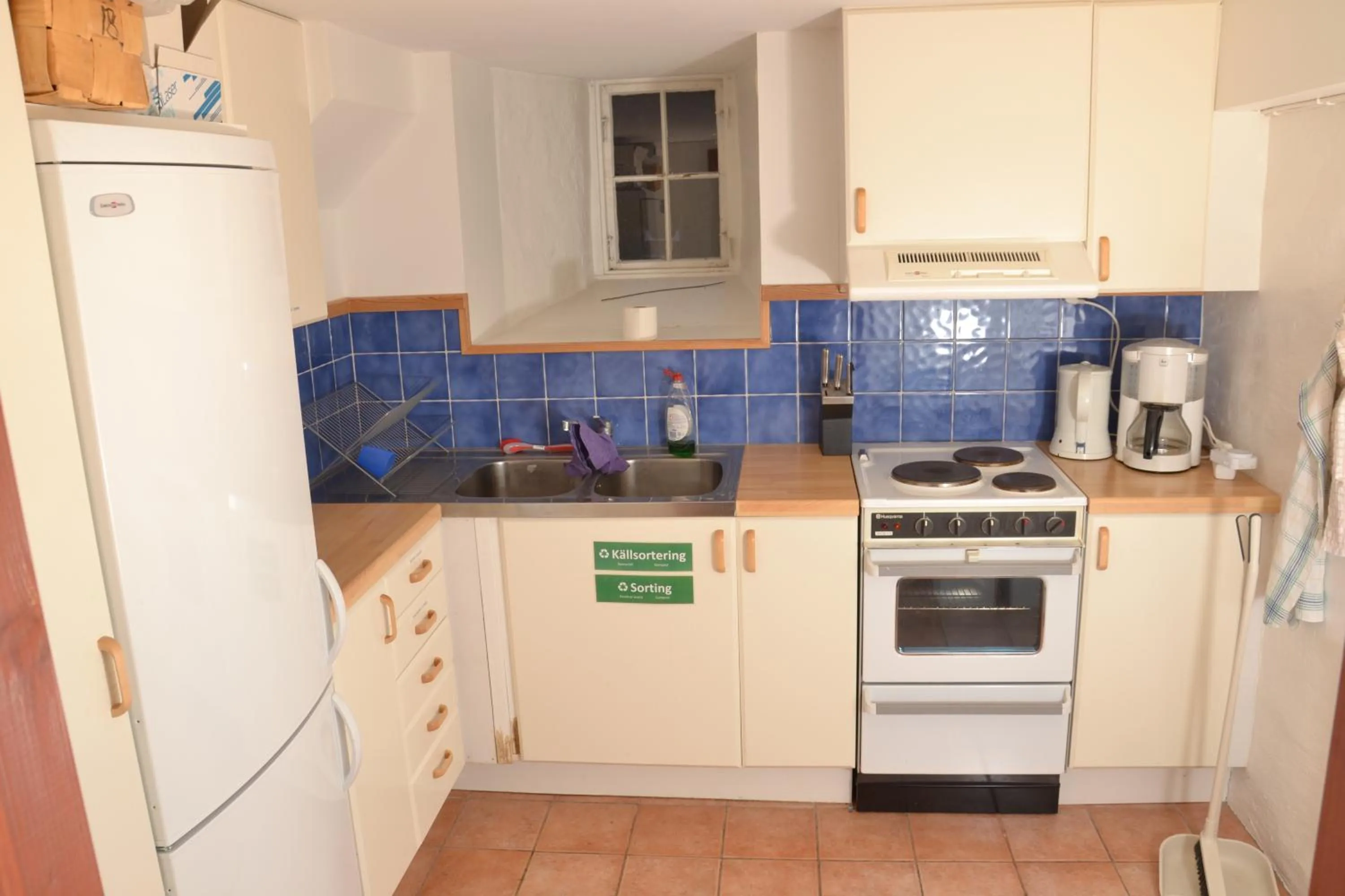 Kitchen or kitchenette in Örtagården