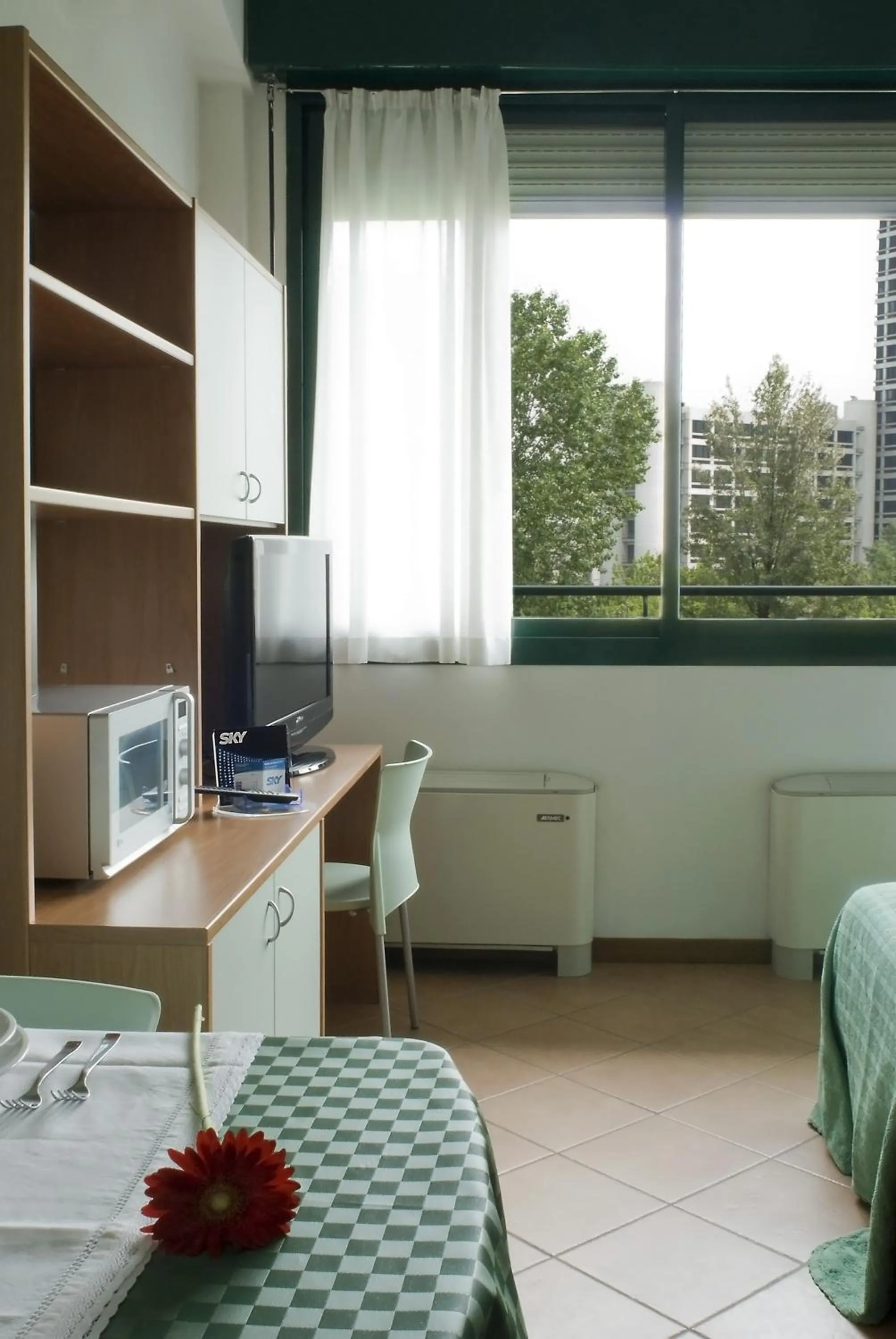 Decorative detail, Bed in Casa Temporanea