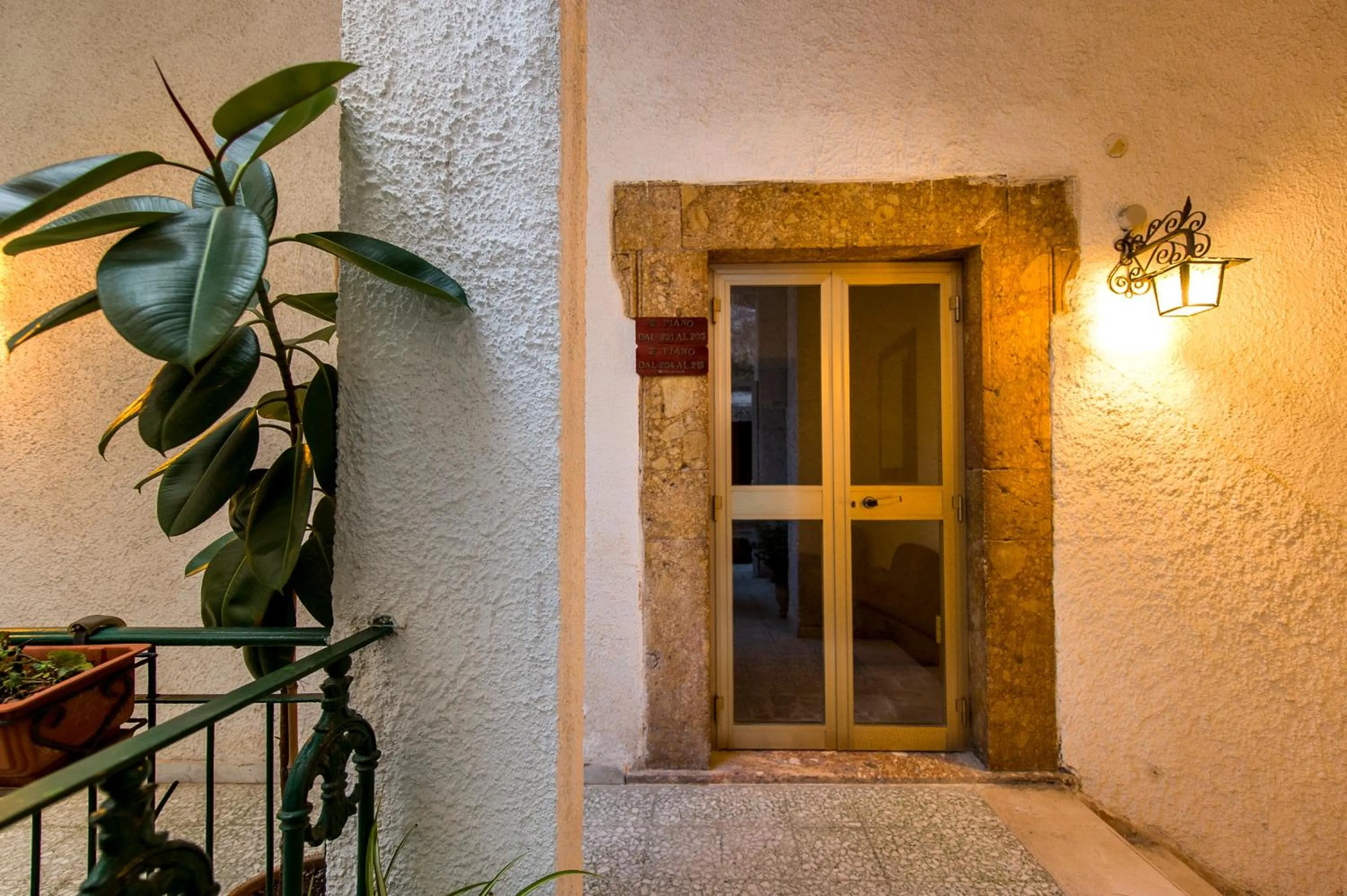 Decorative detail in Hotel Miramare