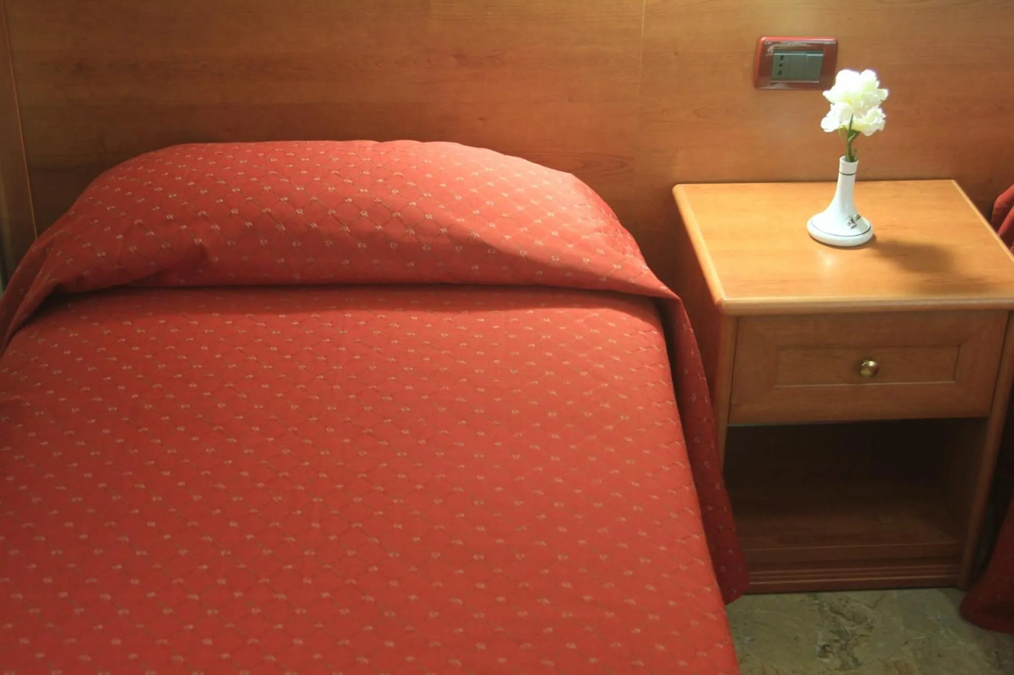 Bed in Hotel Miramare