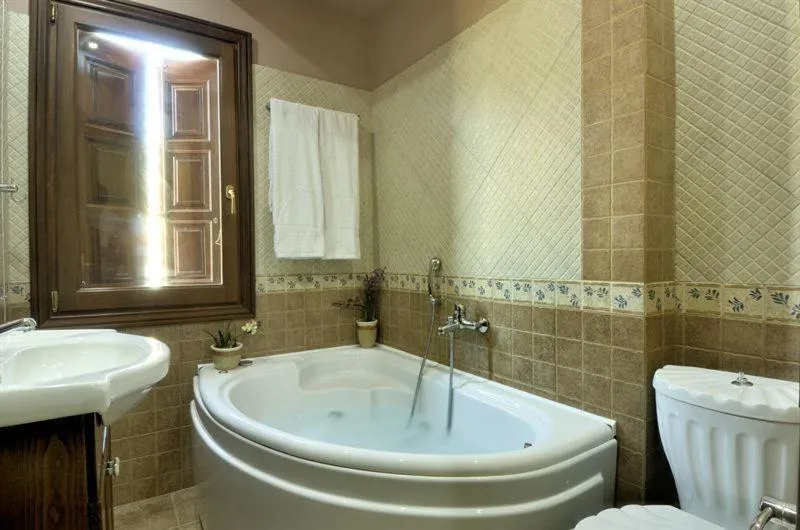 Bathroom in Iatrou Guesthouse