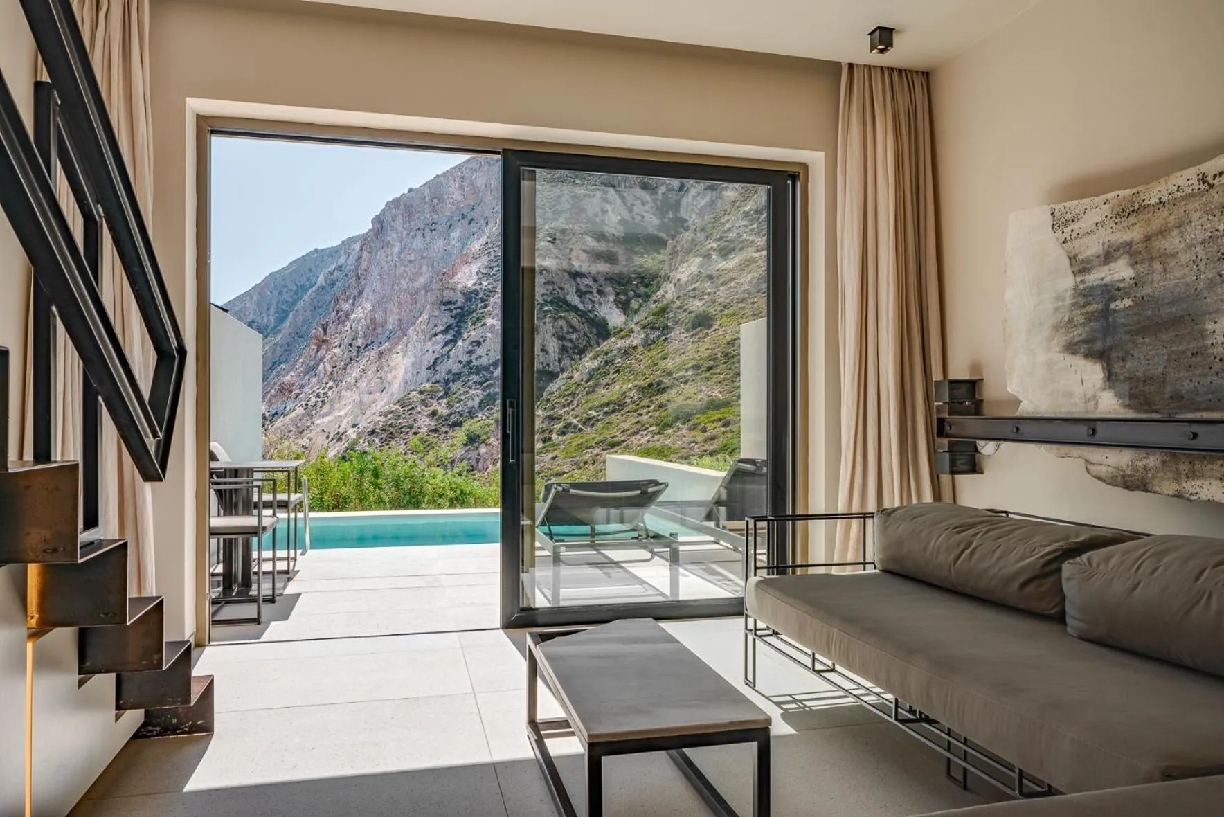 View (from property/room) in Milos Cove