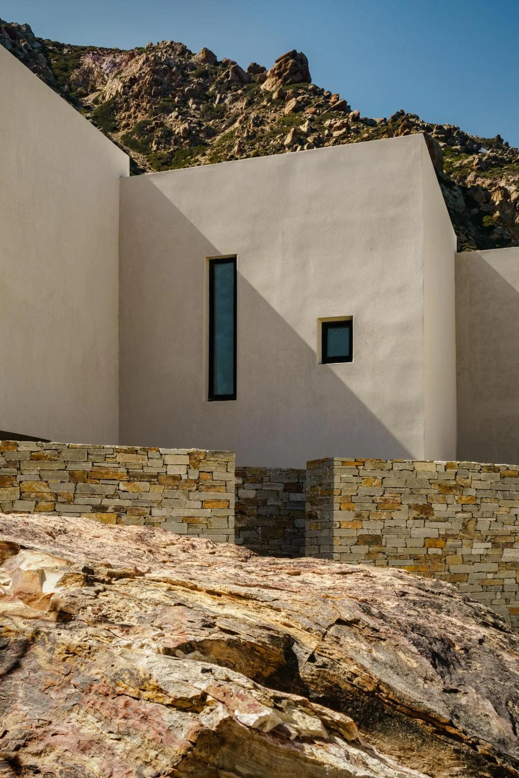 Property building in Milos Cove