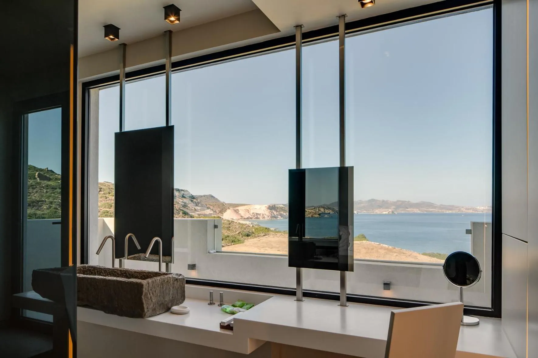 Bathroom in Milos Cove