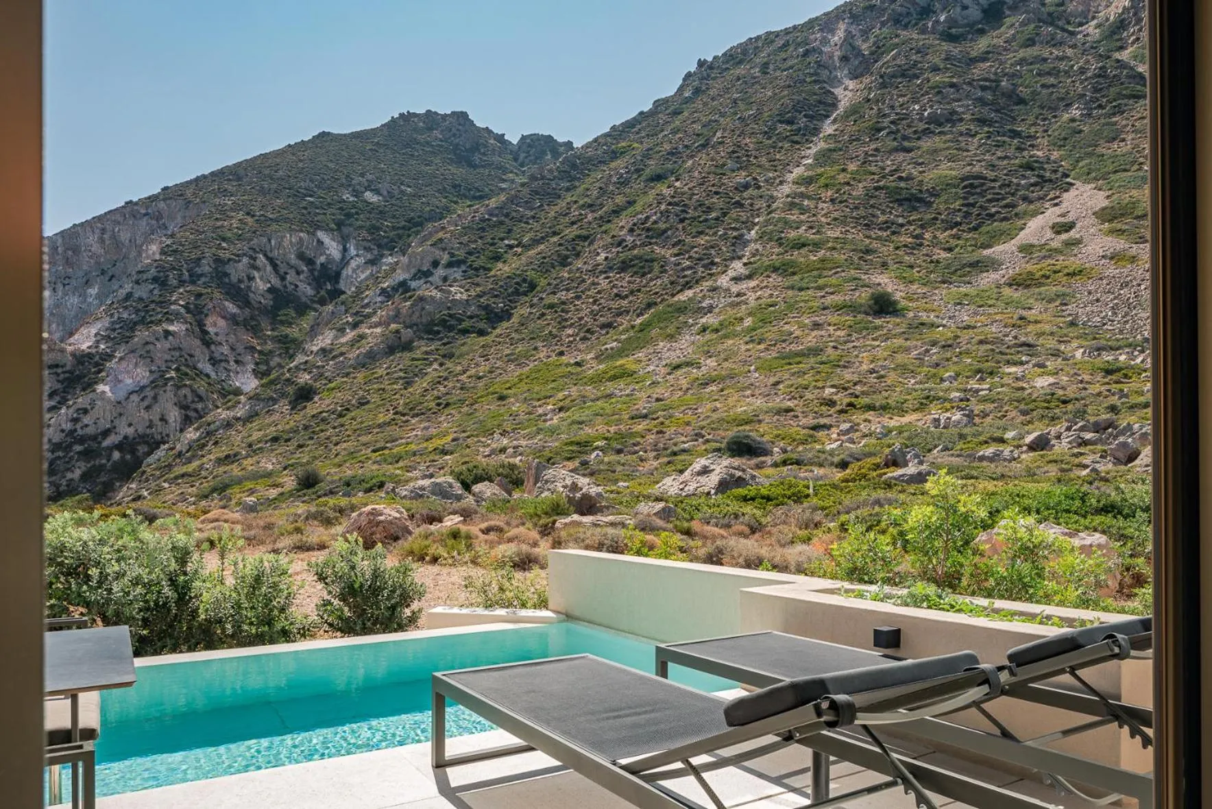 View (from property/room) in Milos Cove