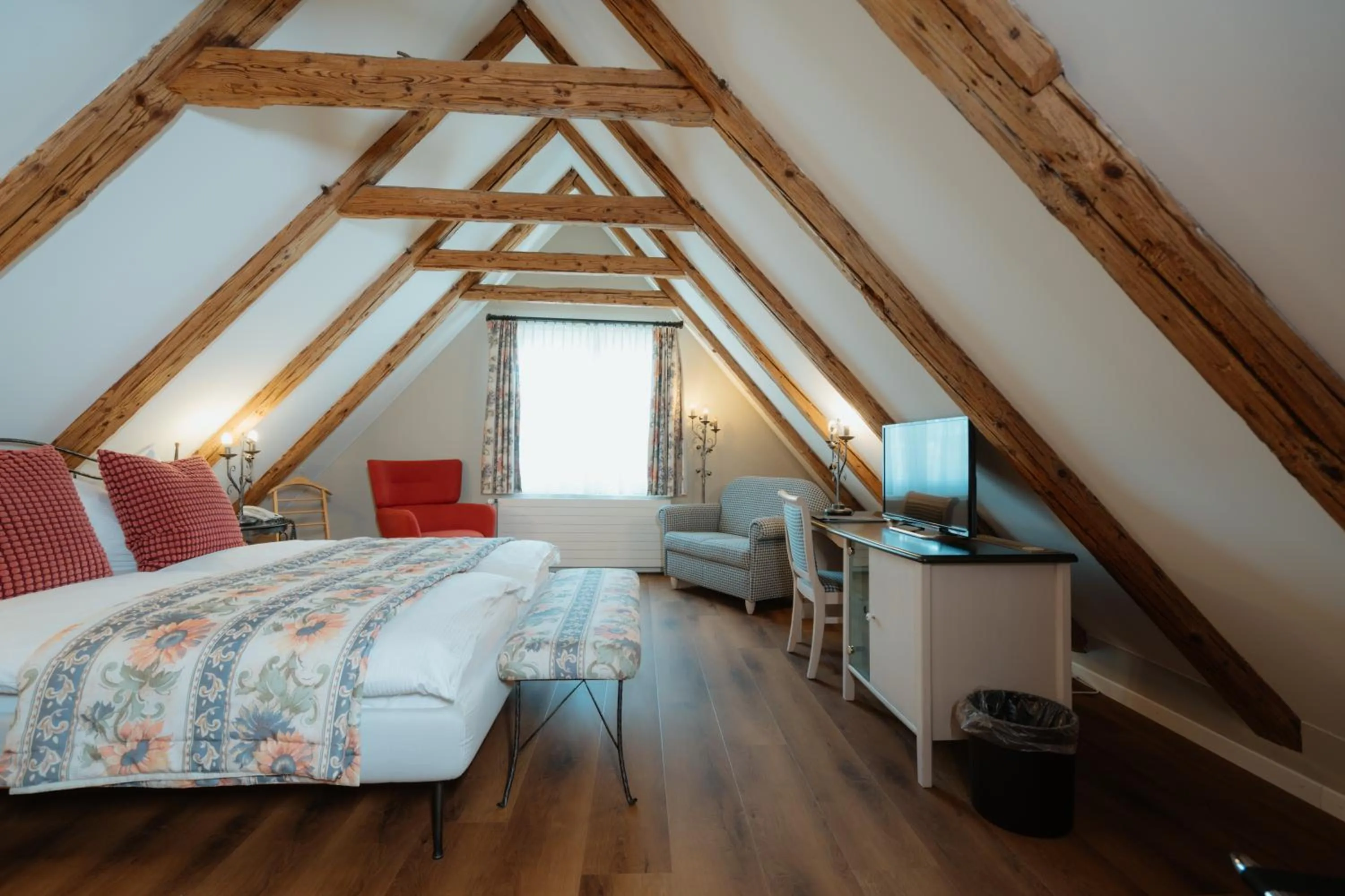 Bed in Parkhotel Schwert