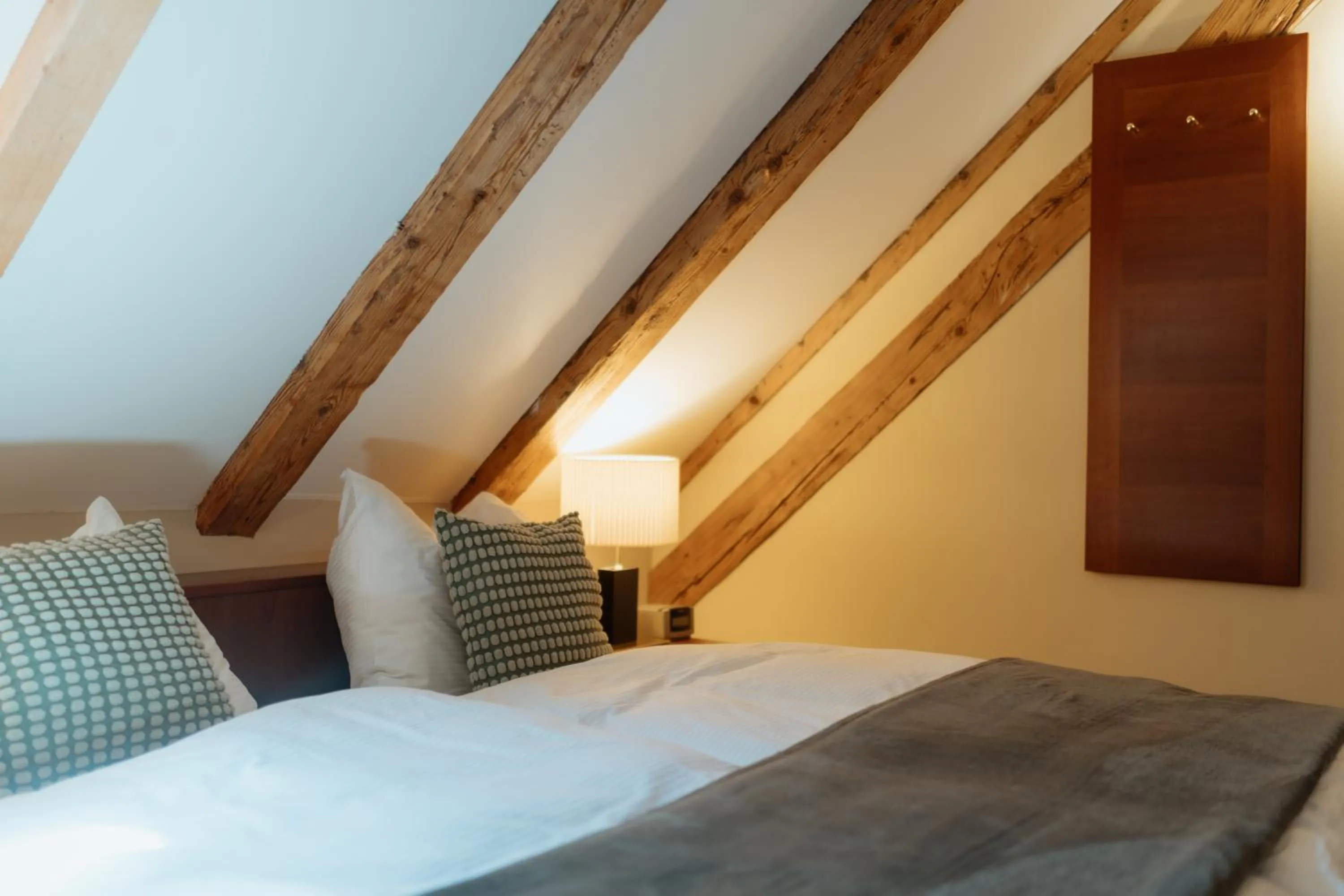 Bed in Parkhotel Schwert