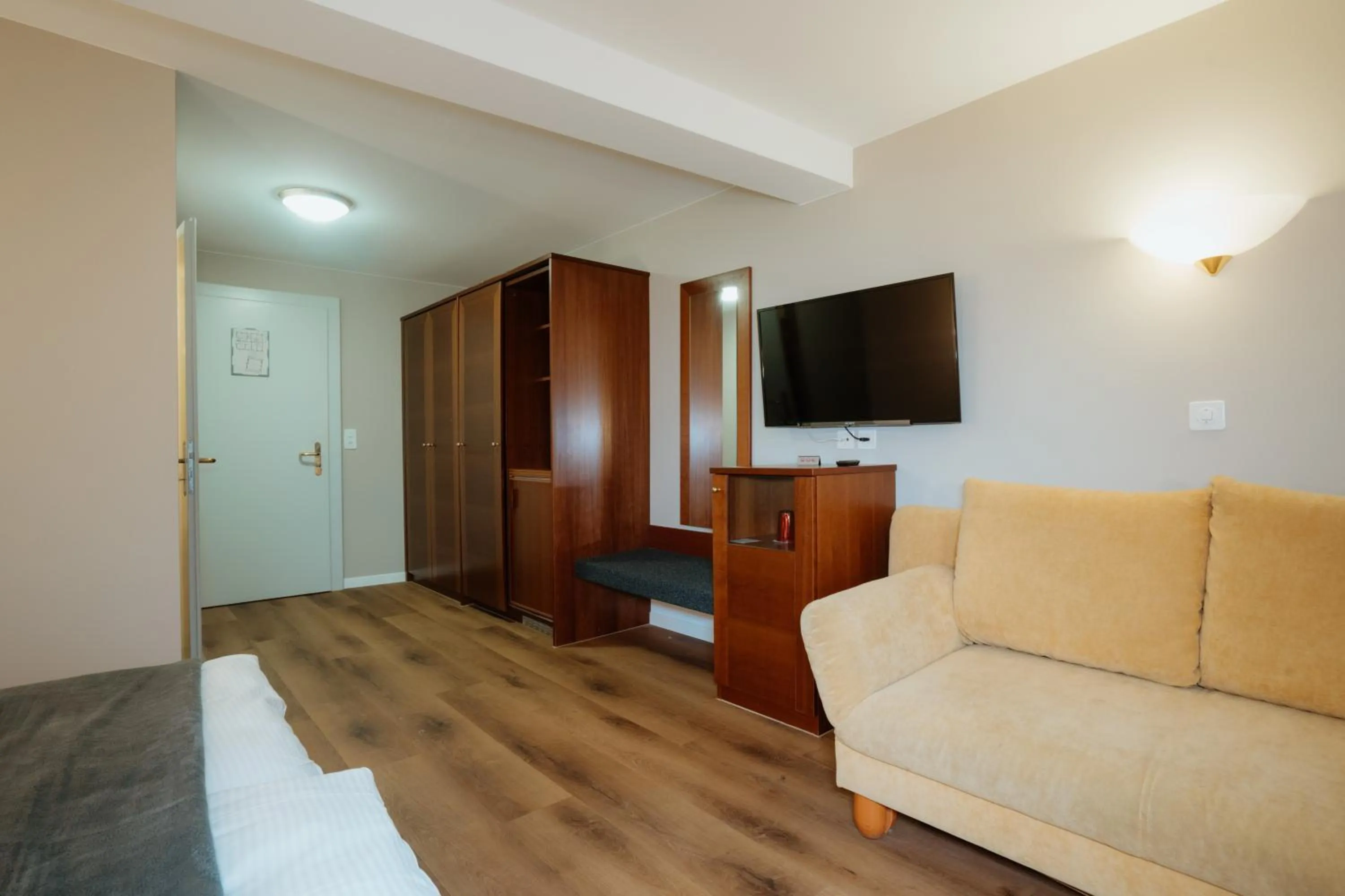 Bed in Parkhotel Schwert