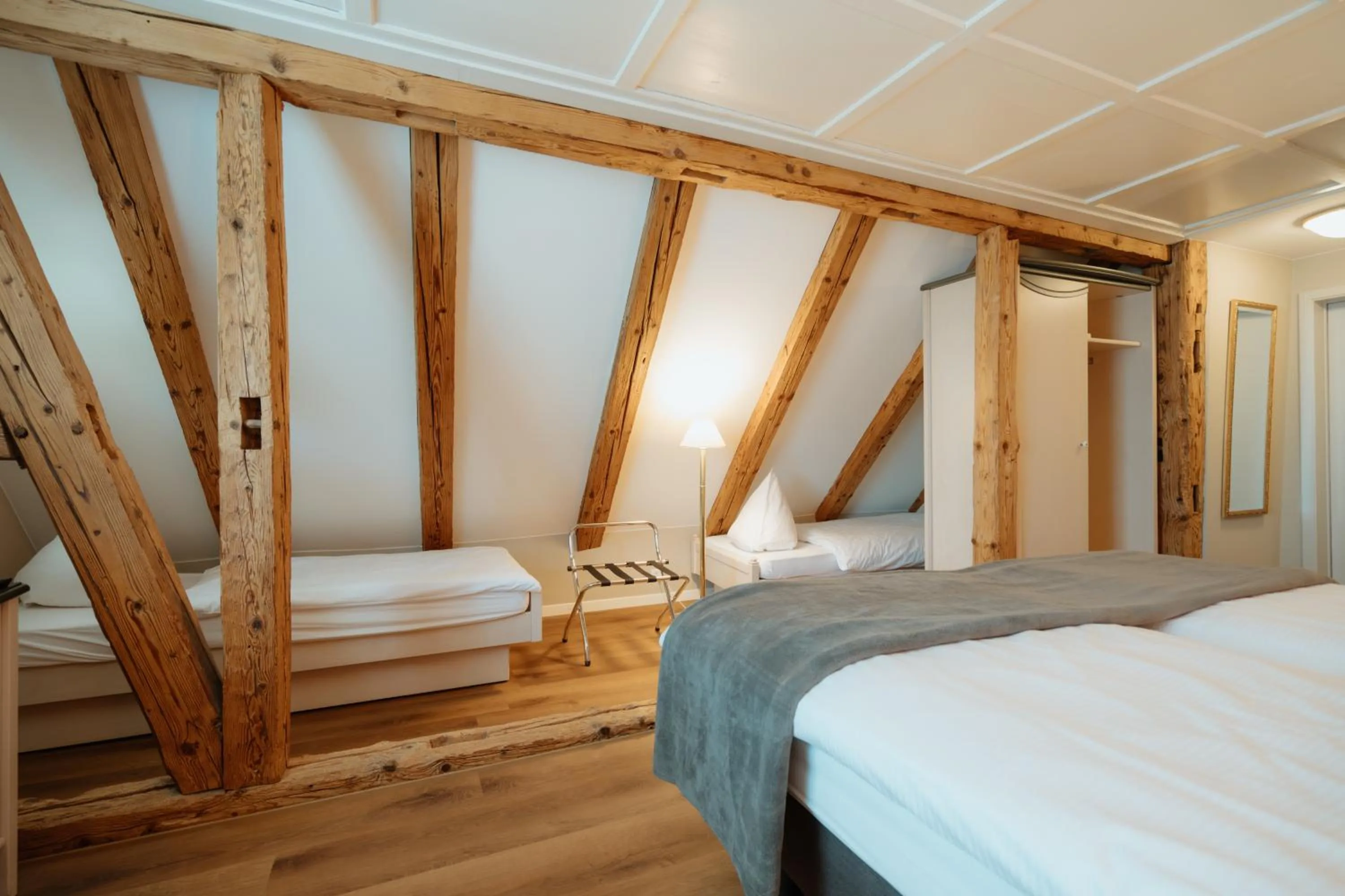 Bed in Parkhotel Schwert