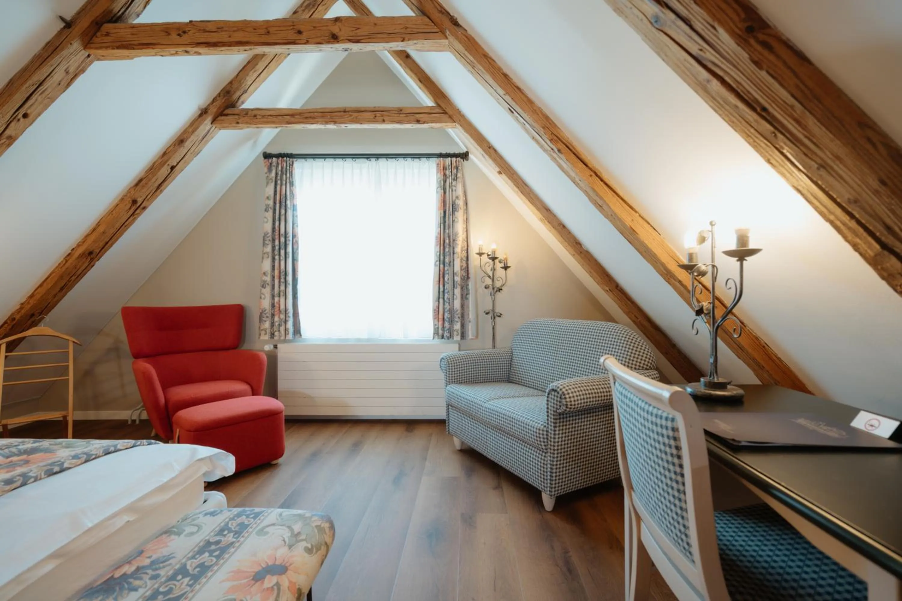 Bed in Parkhotel Schwert