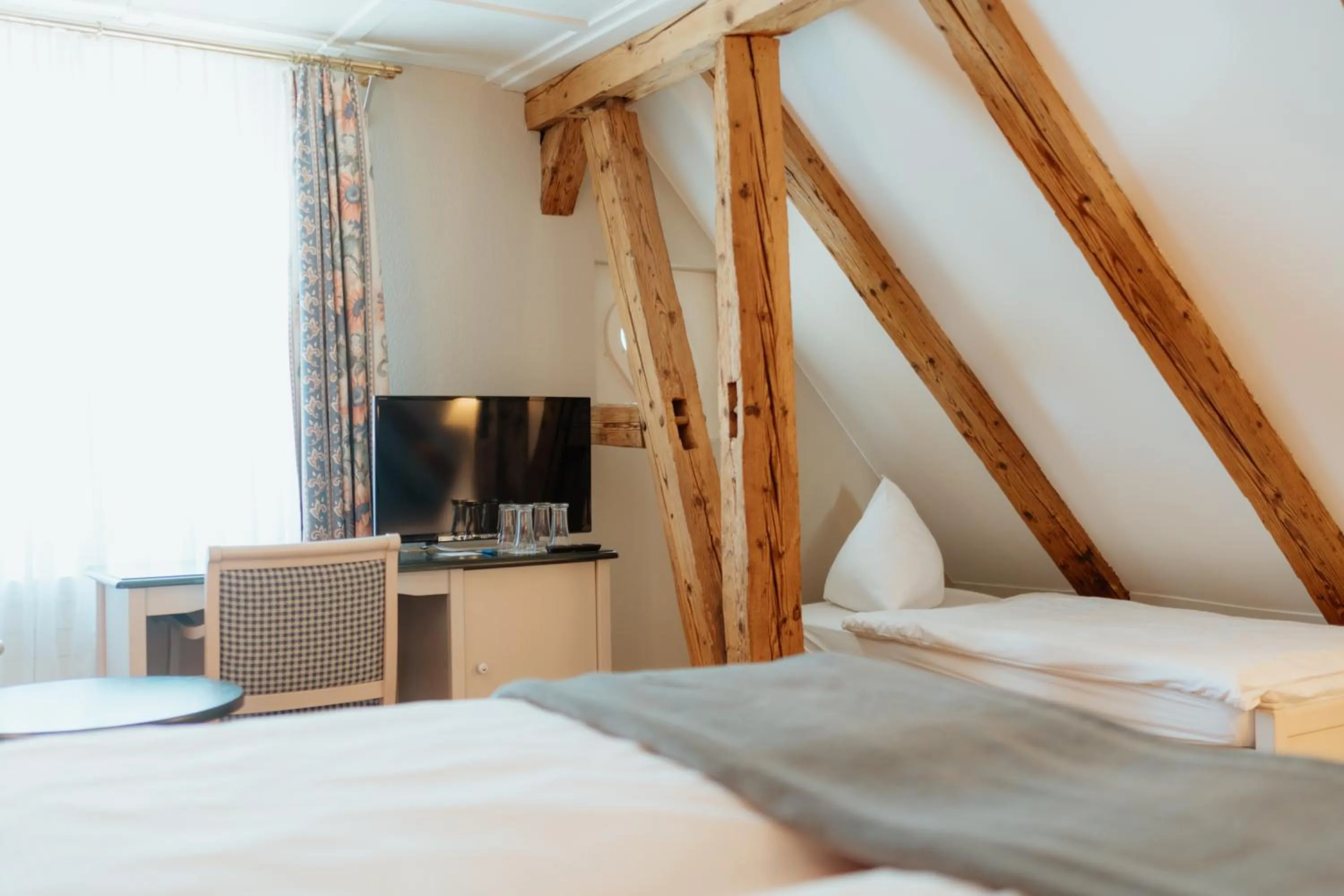 Bed in Parkhotel Schwert