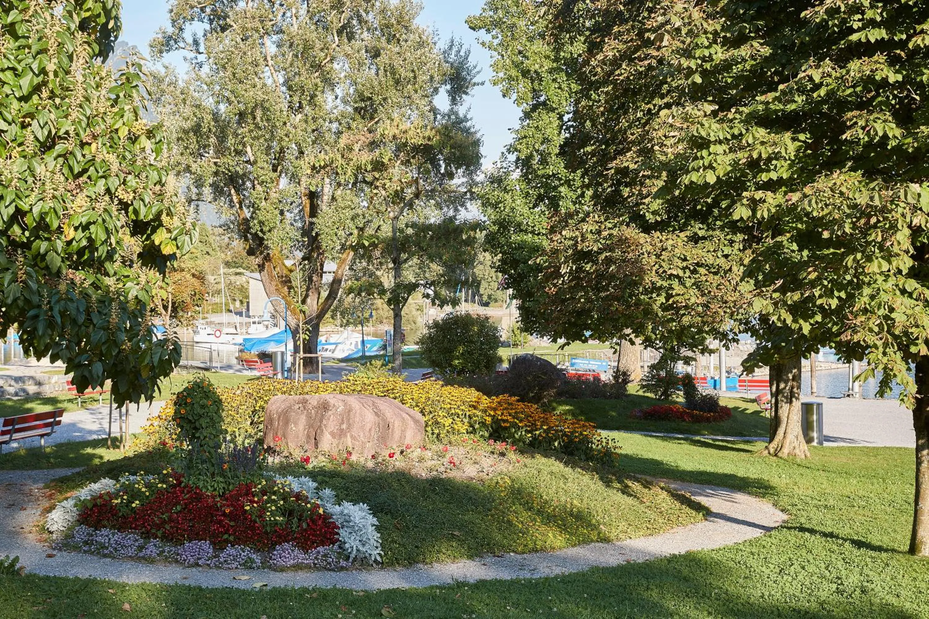 Garden in Parkhotel Schwert