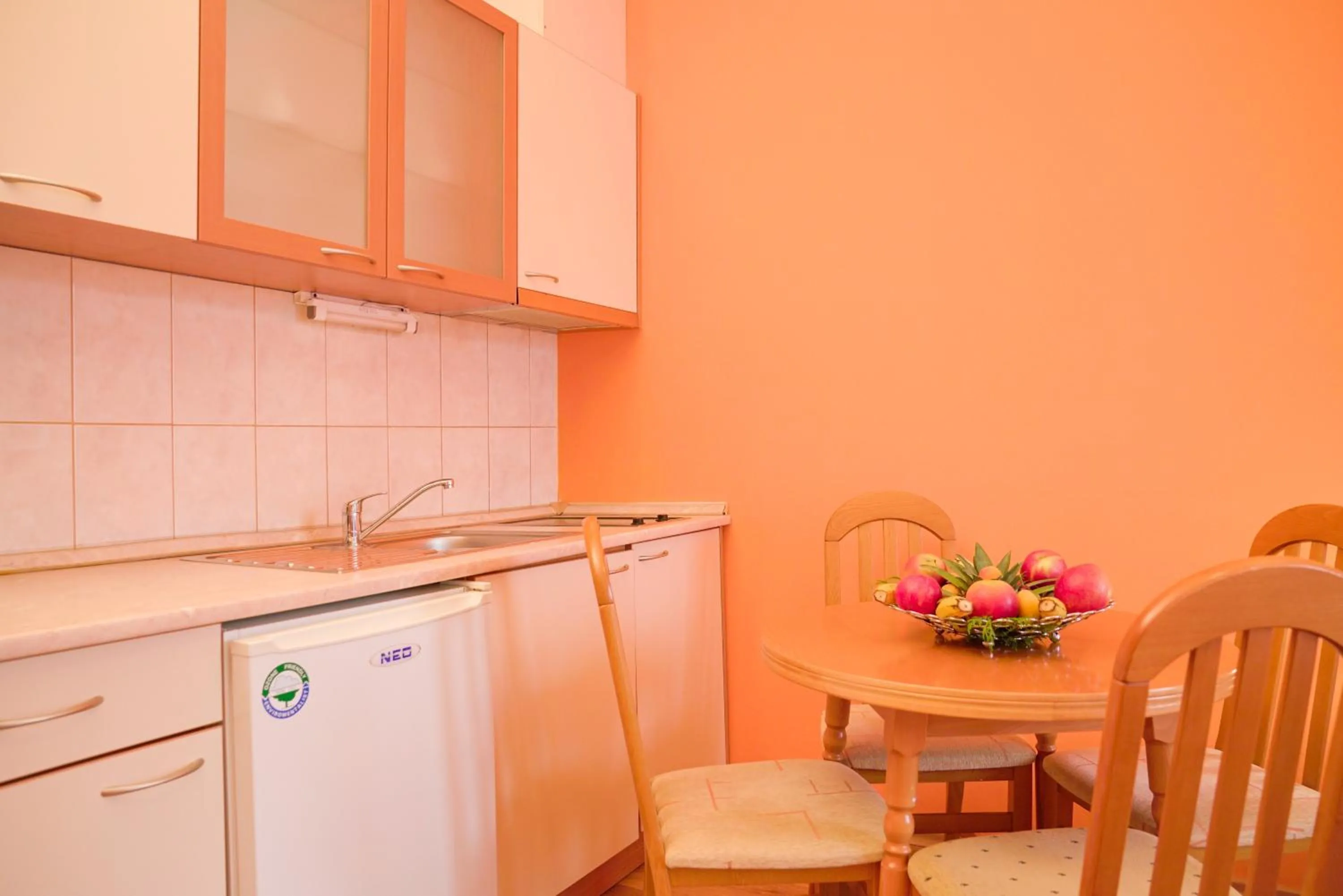 Kitchen or kitchenette in Apartments Flora-Daisy