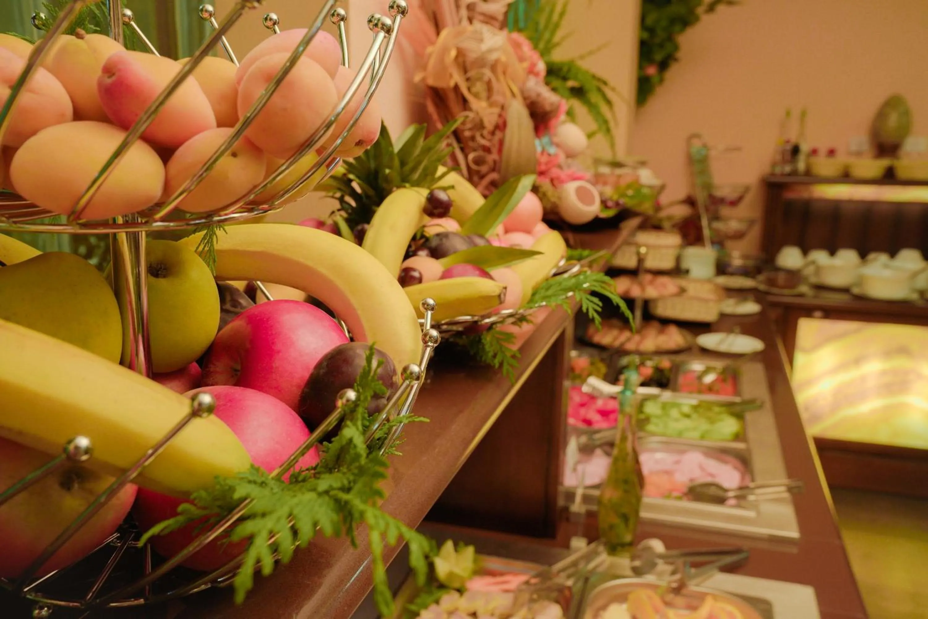 Buffet breakfast in Apartments Flora-Daisy