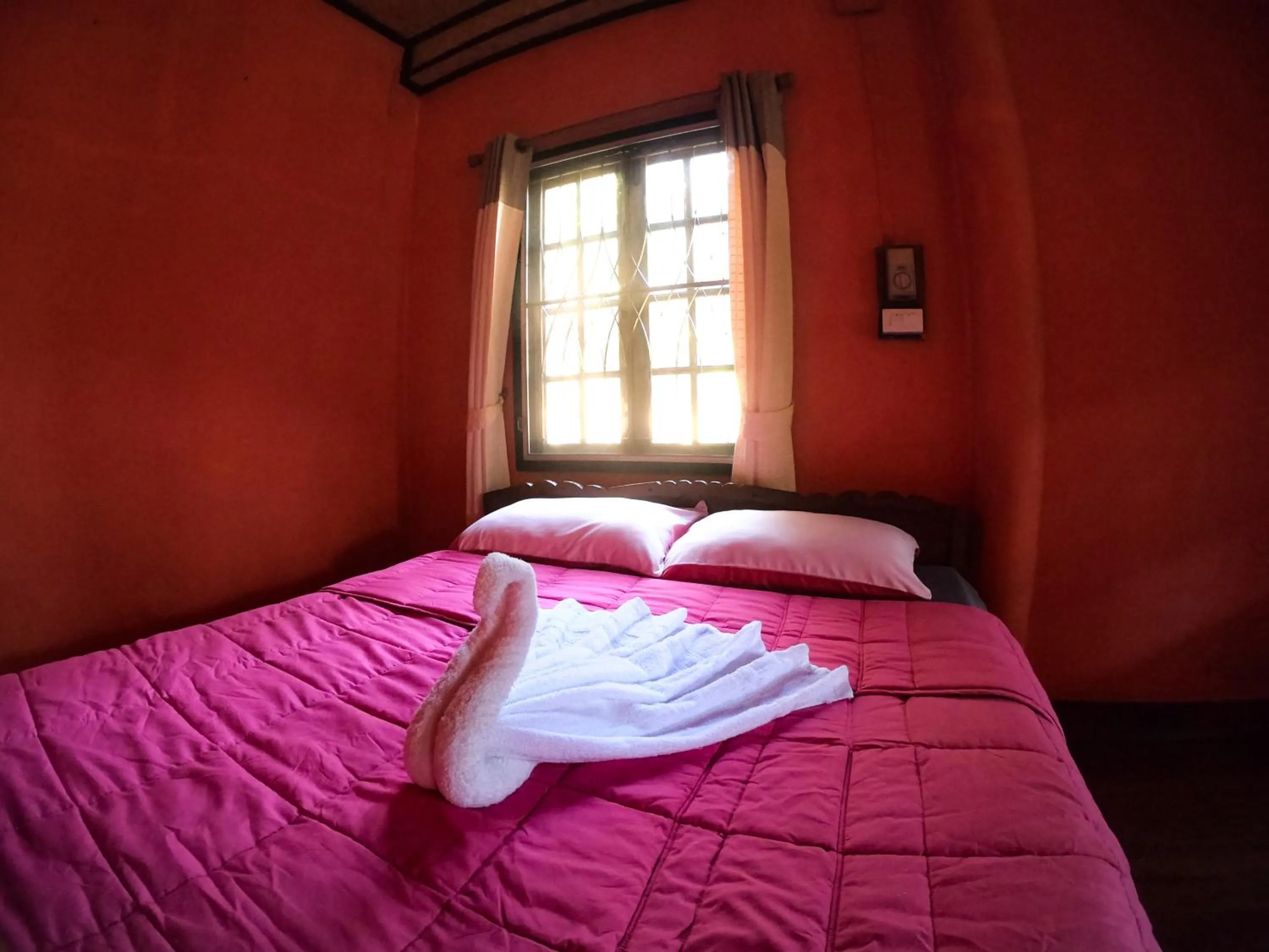 Bed in Crossroads house