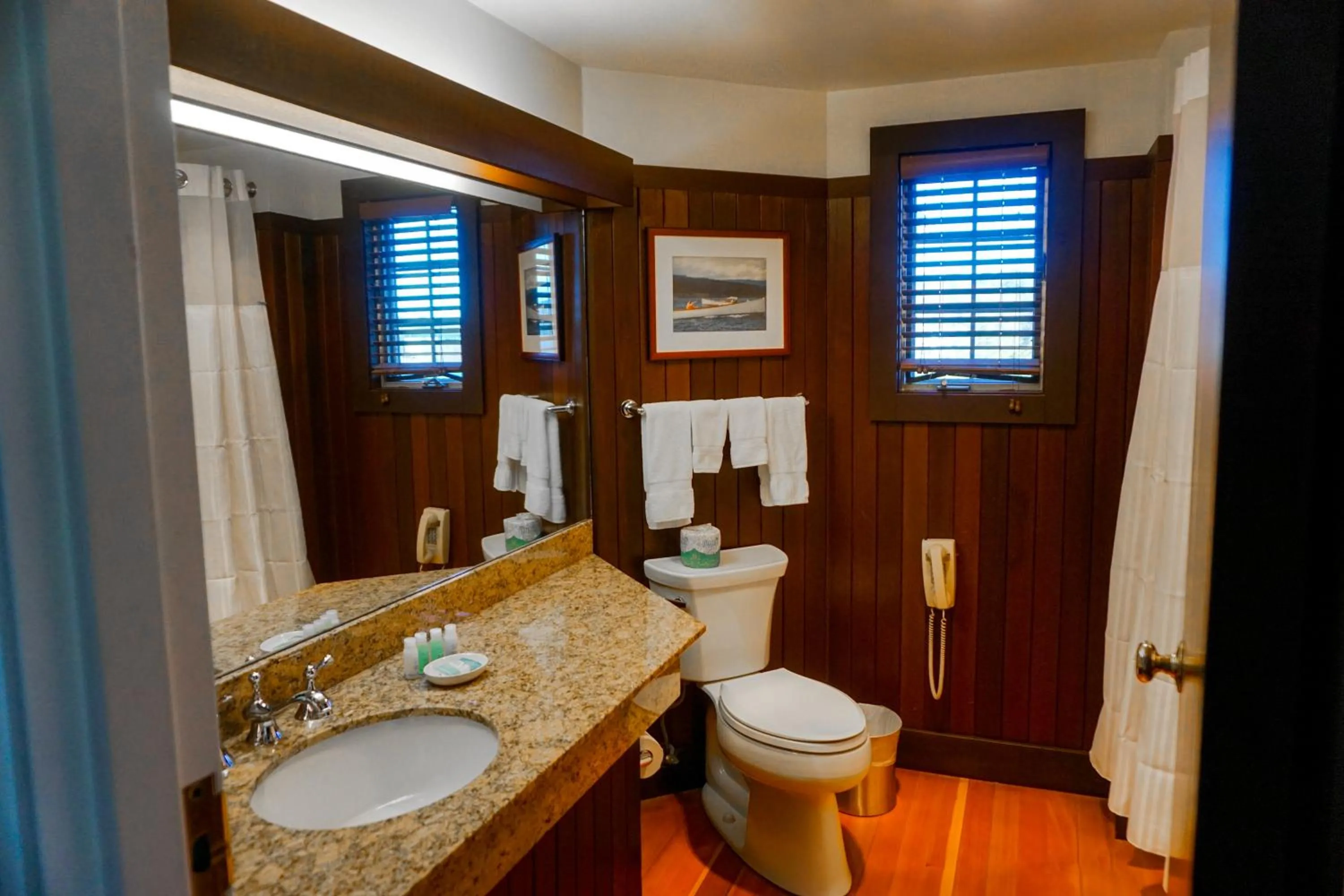 Toilet in Mill Falls Resort Collection at the Lake