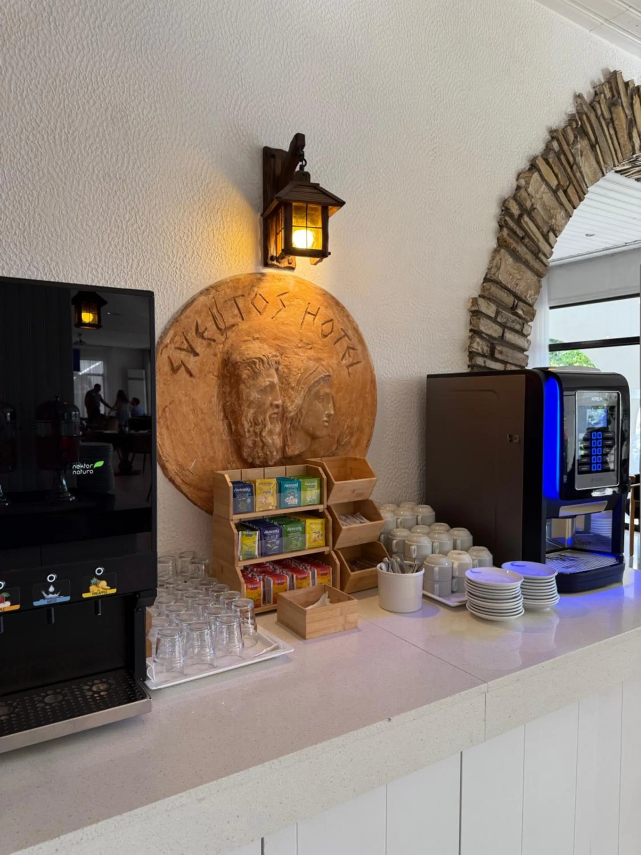 Coffee/tea facilities in Sveltos Hotel