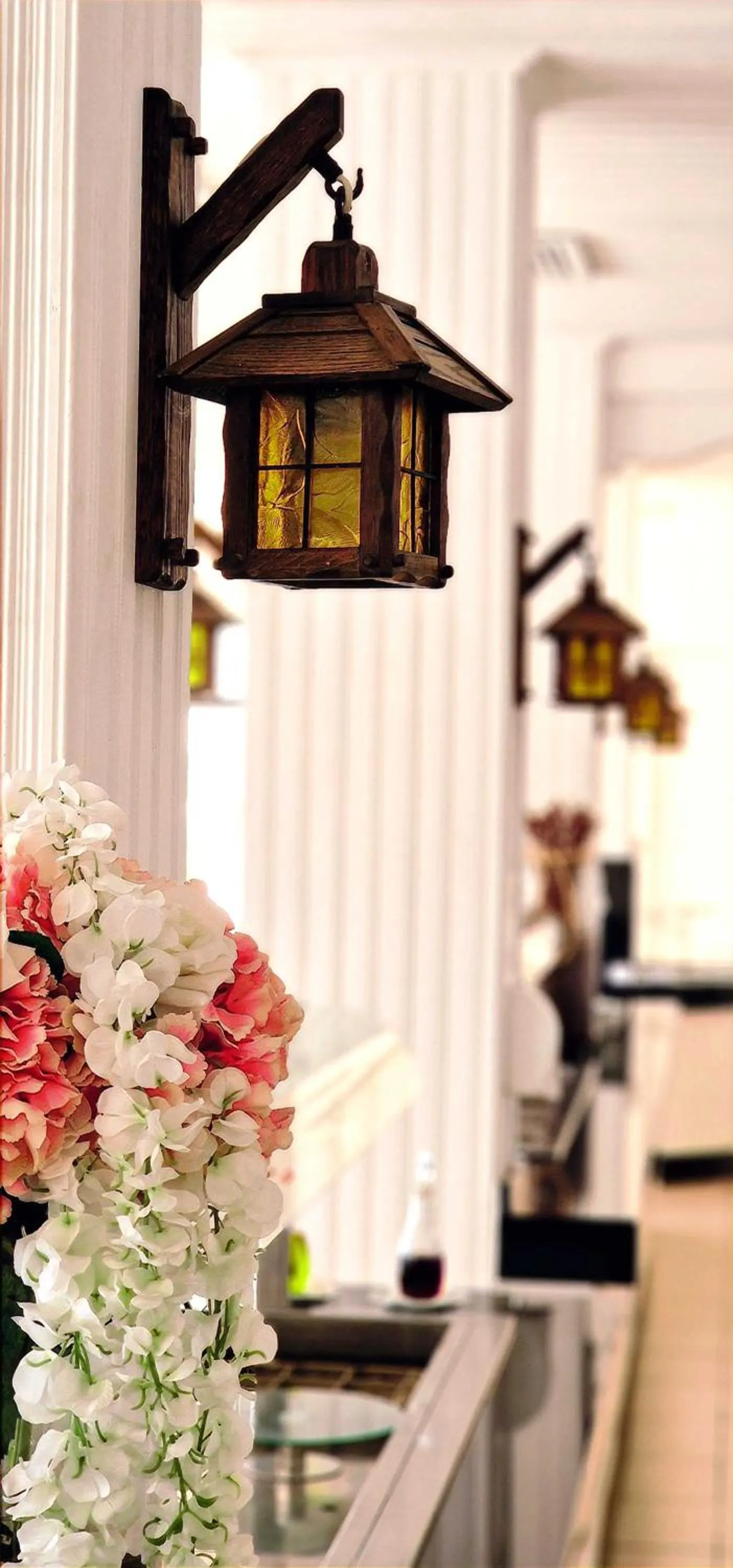 Decorative detail in Sveltos Hotel