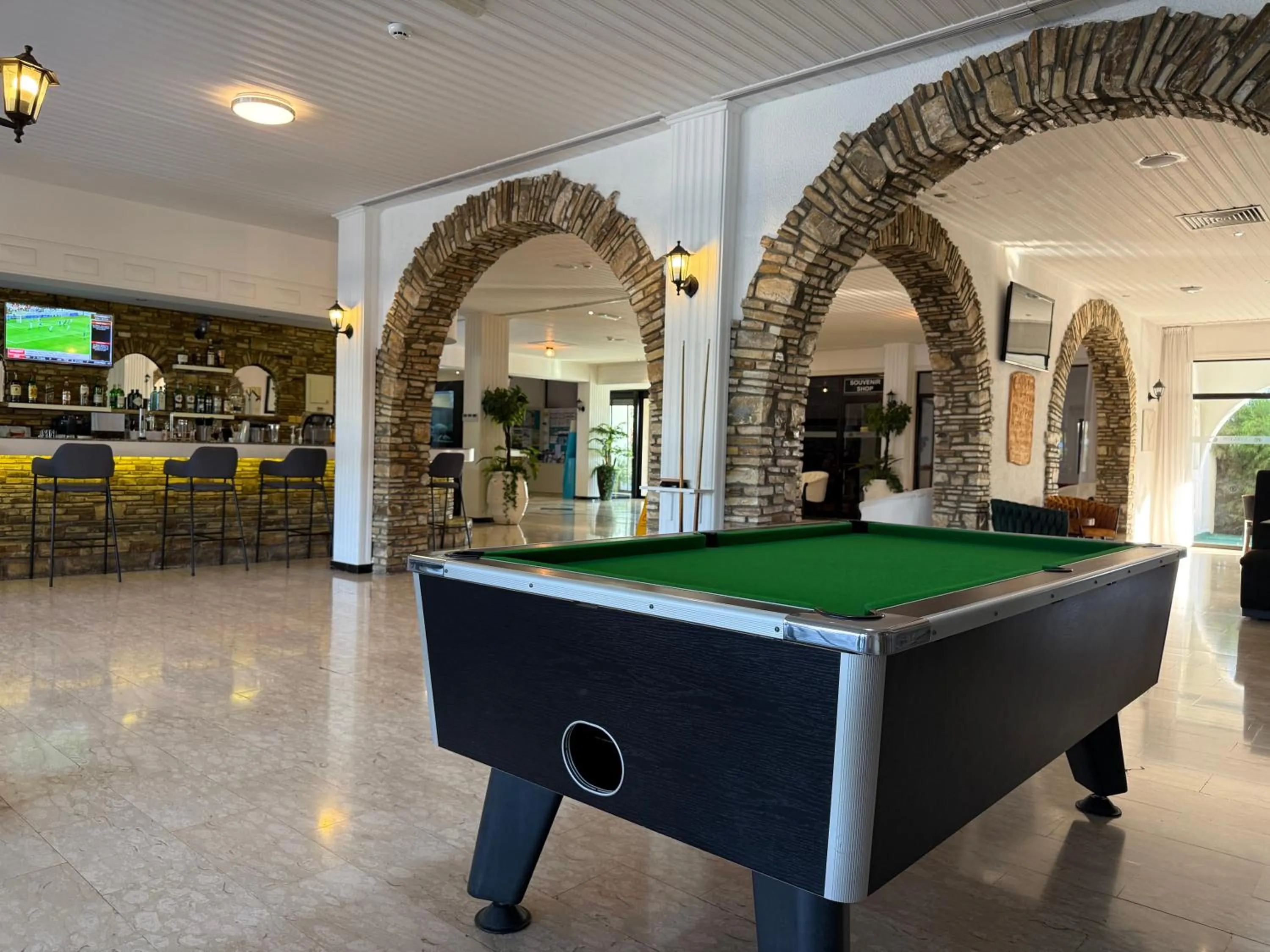 Billiard in Sveltos Hotel