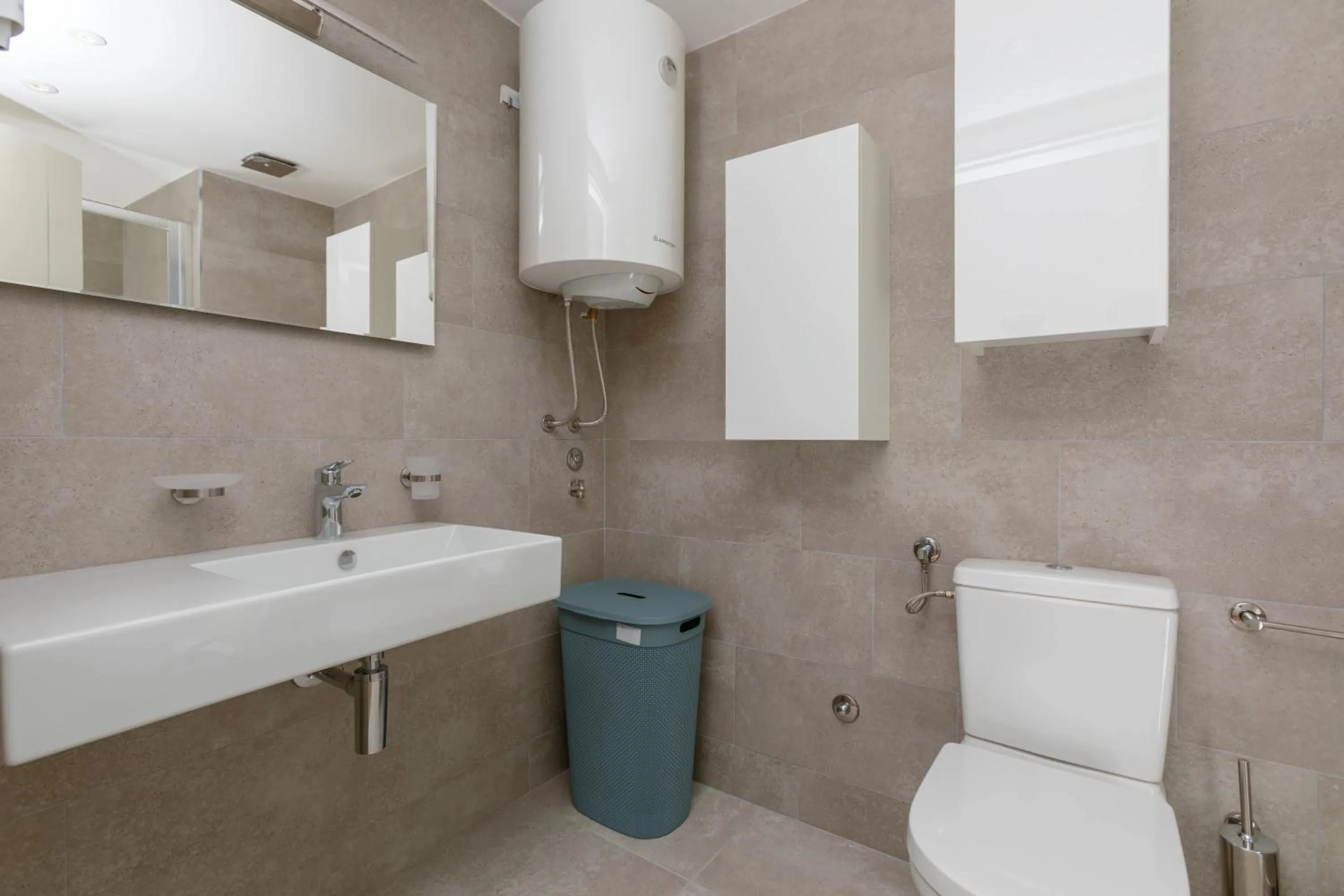 Bathroom in Apartments Krug