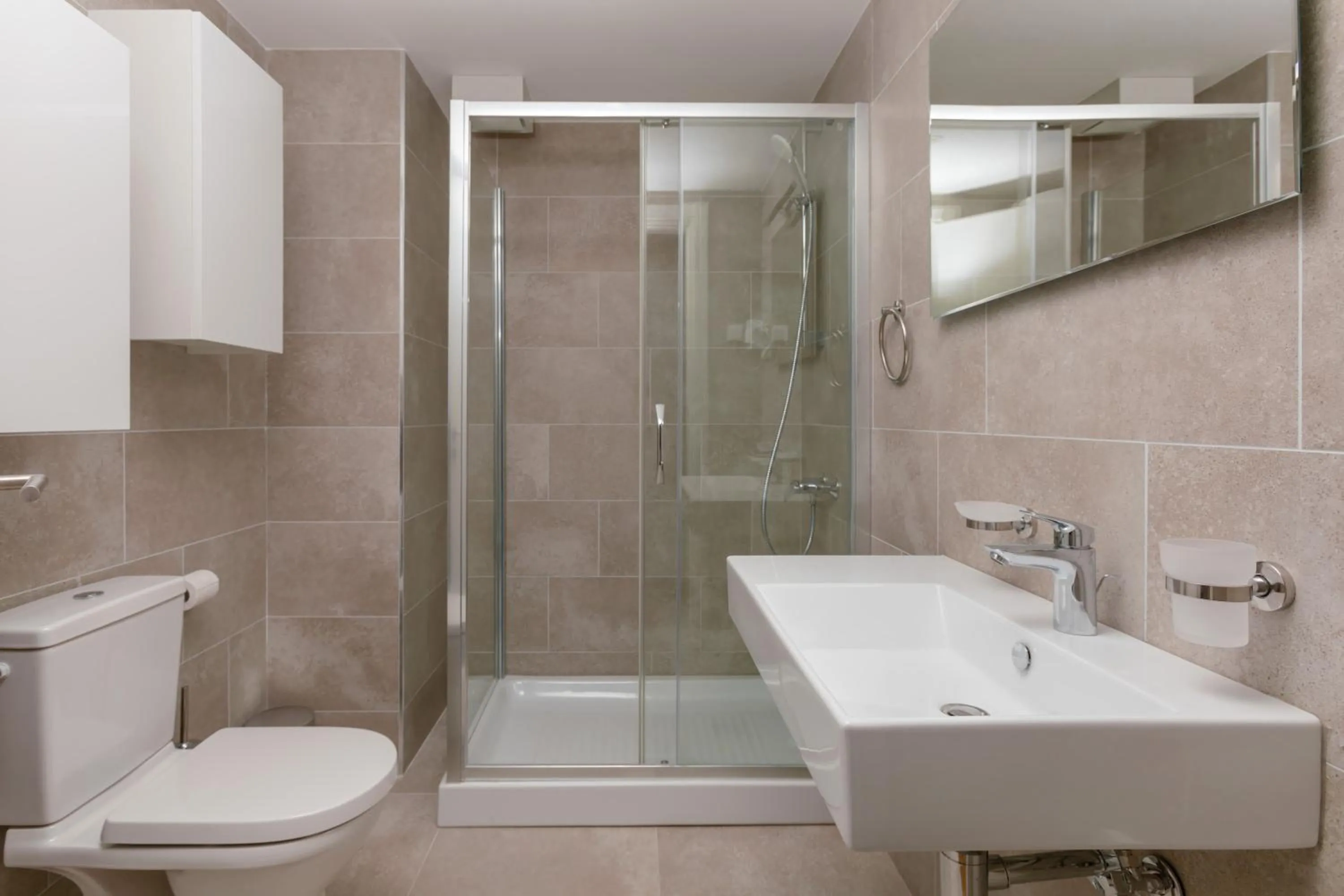 Bathroom in Apartments Krug