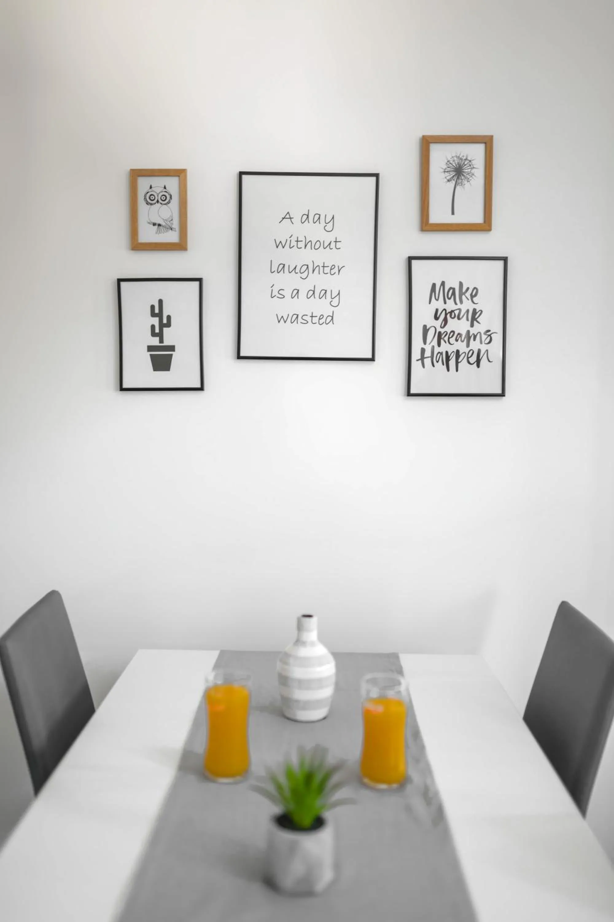 Dining area in Apartments Krug