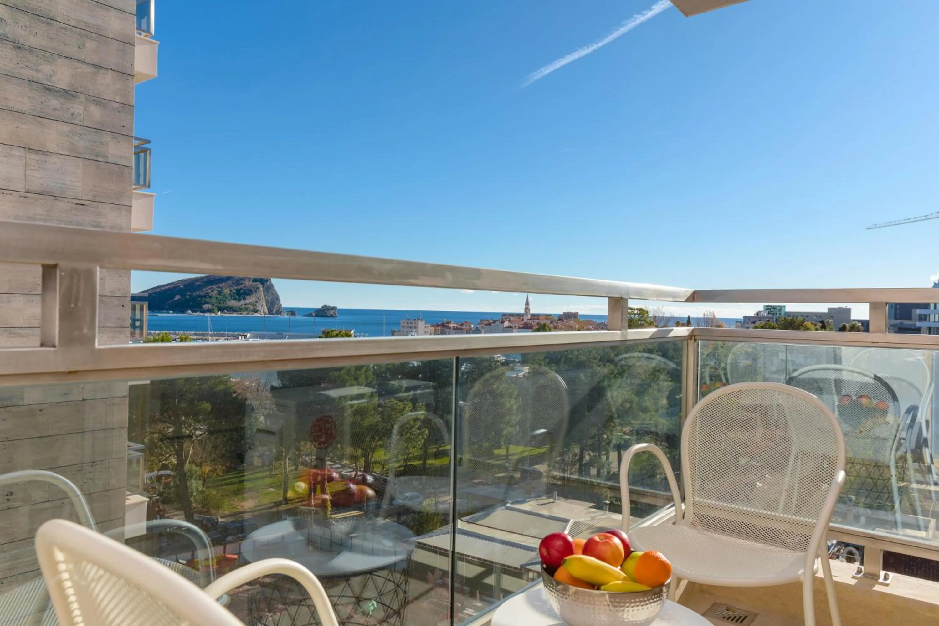 Balcony/Terrace in Apartments Krug