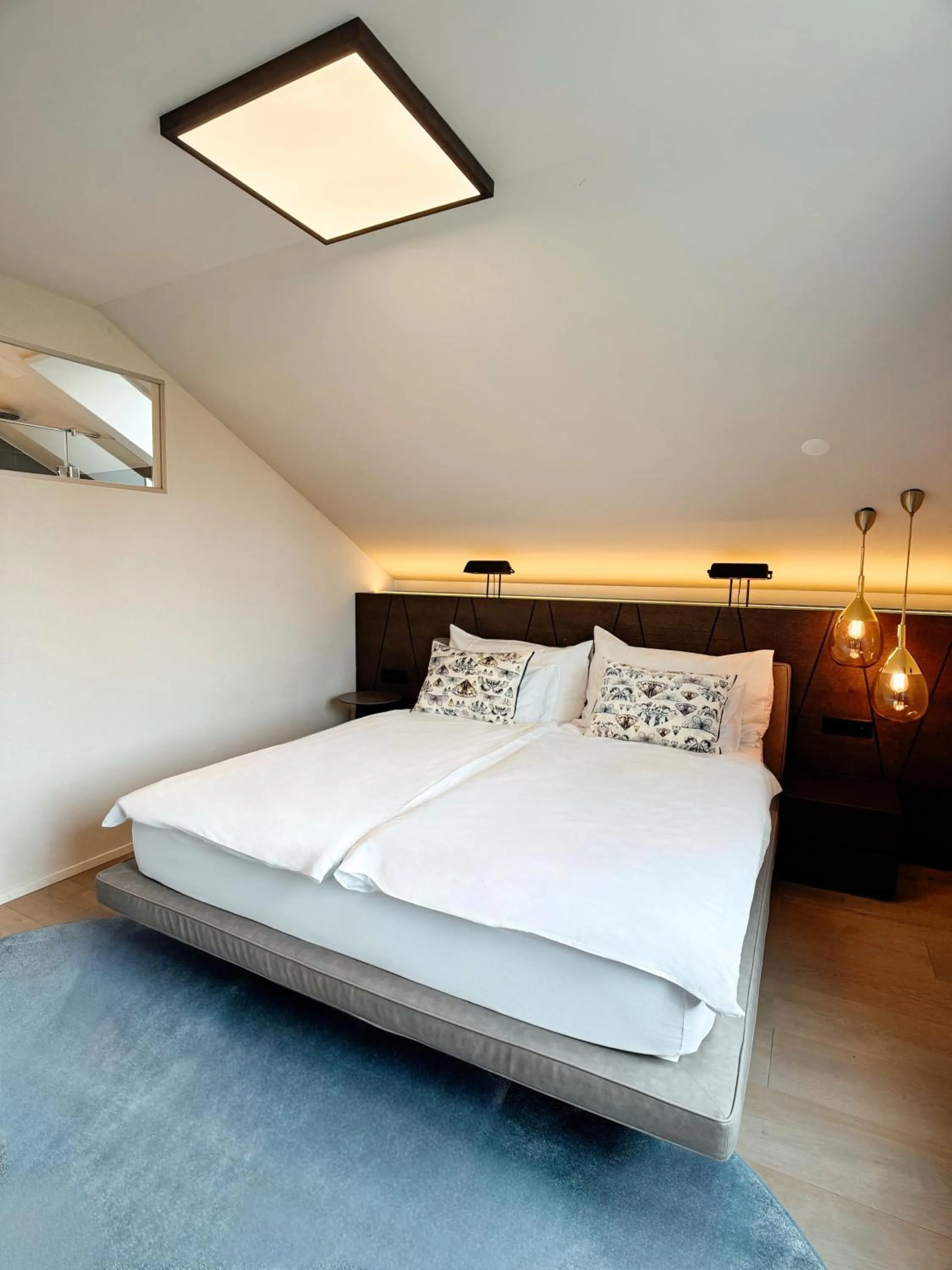 Bed in Boutique Hotel Sonne Seuzach