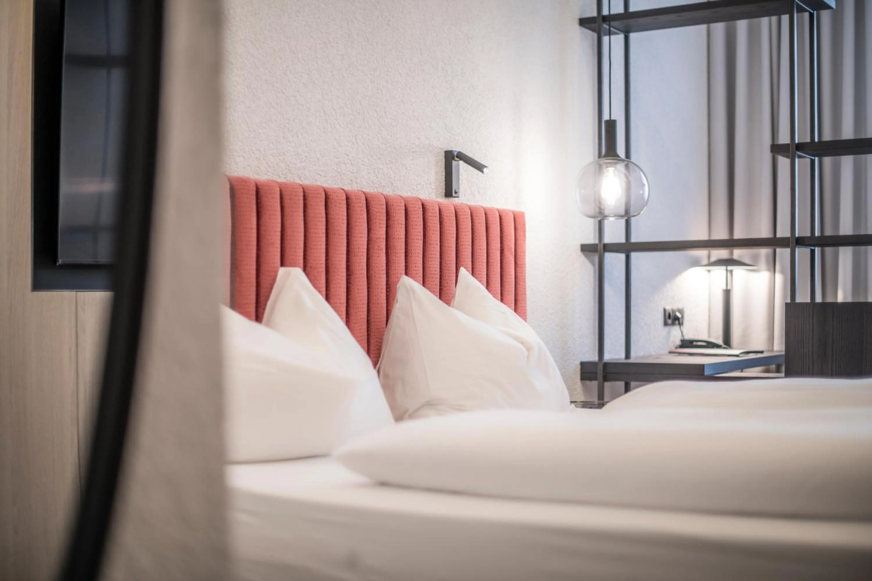 Bed in Posthotel Lamm