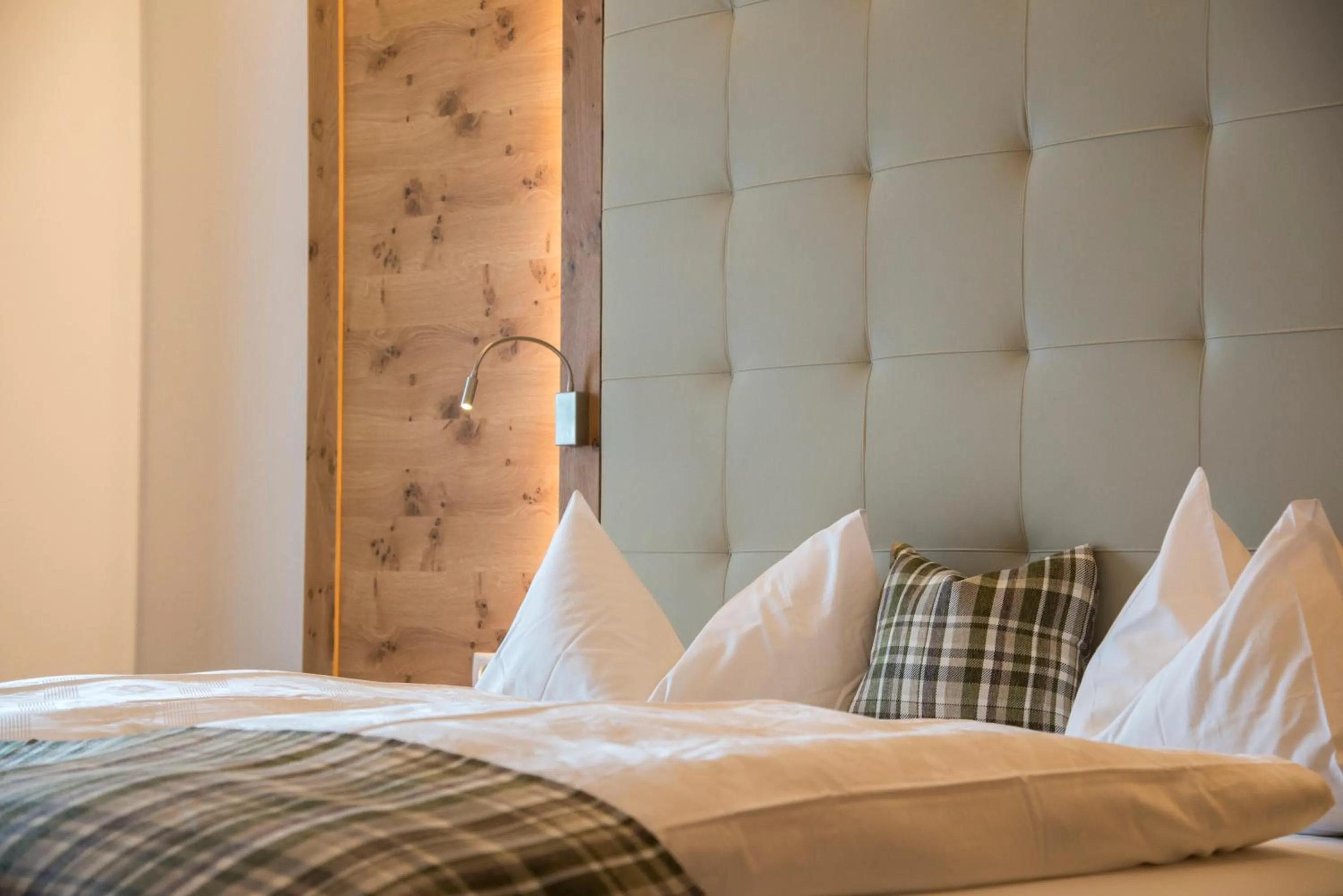 Bed in Posthotel Lamm