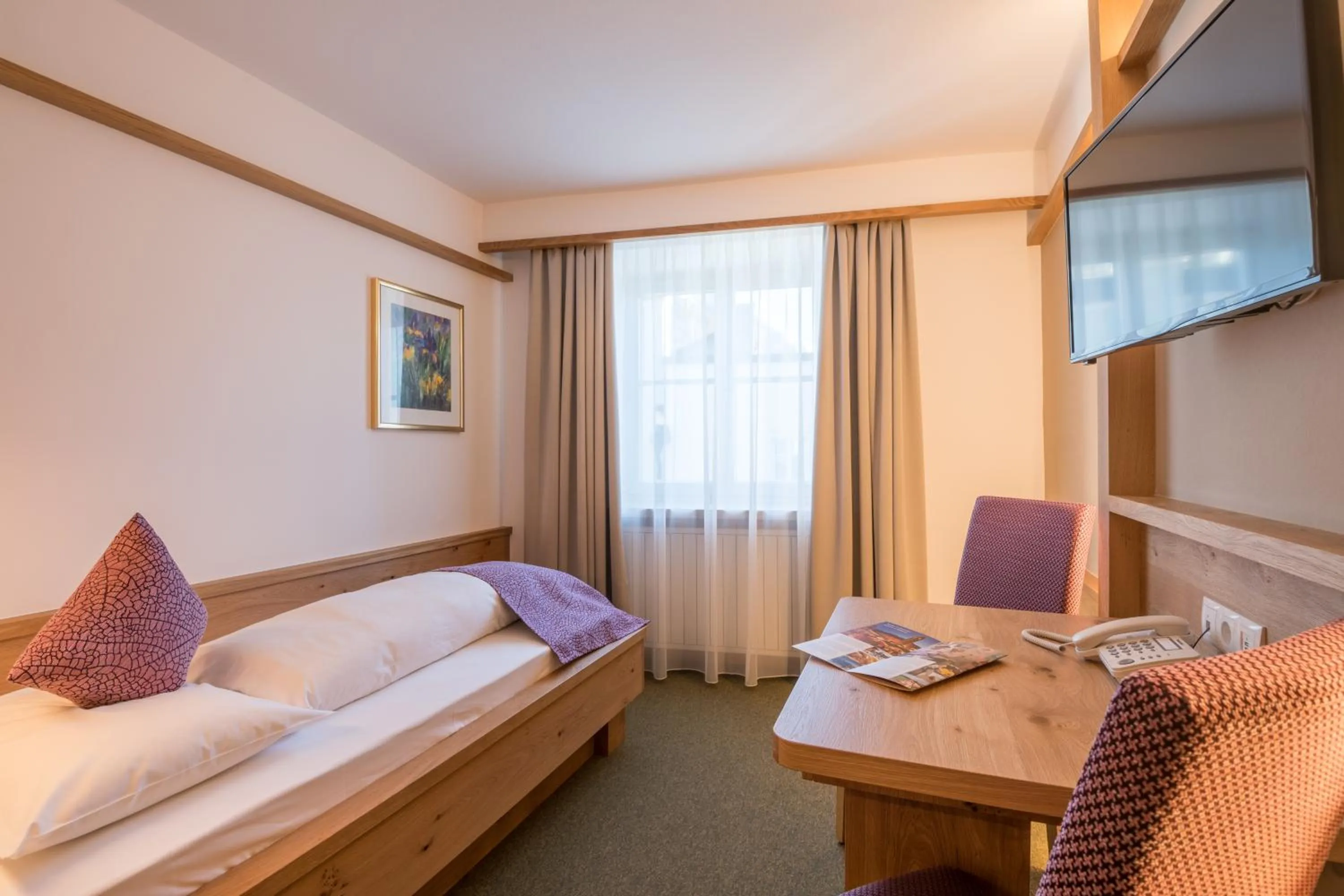 Bed in Posthotel Lamm