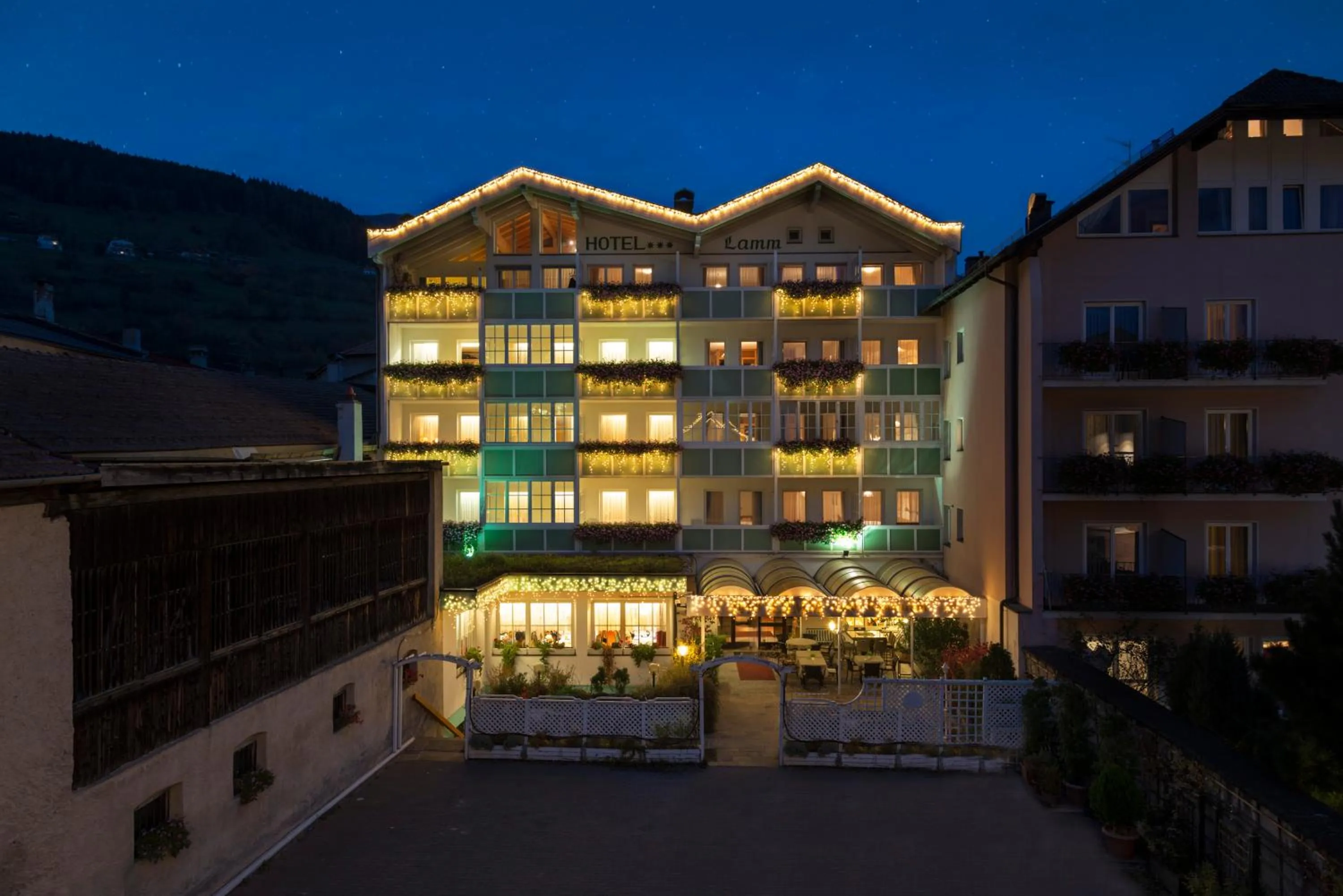 Property building in Posthotel Lamm