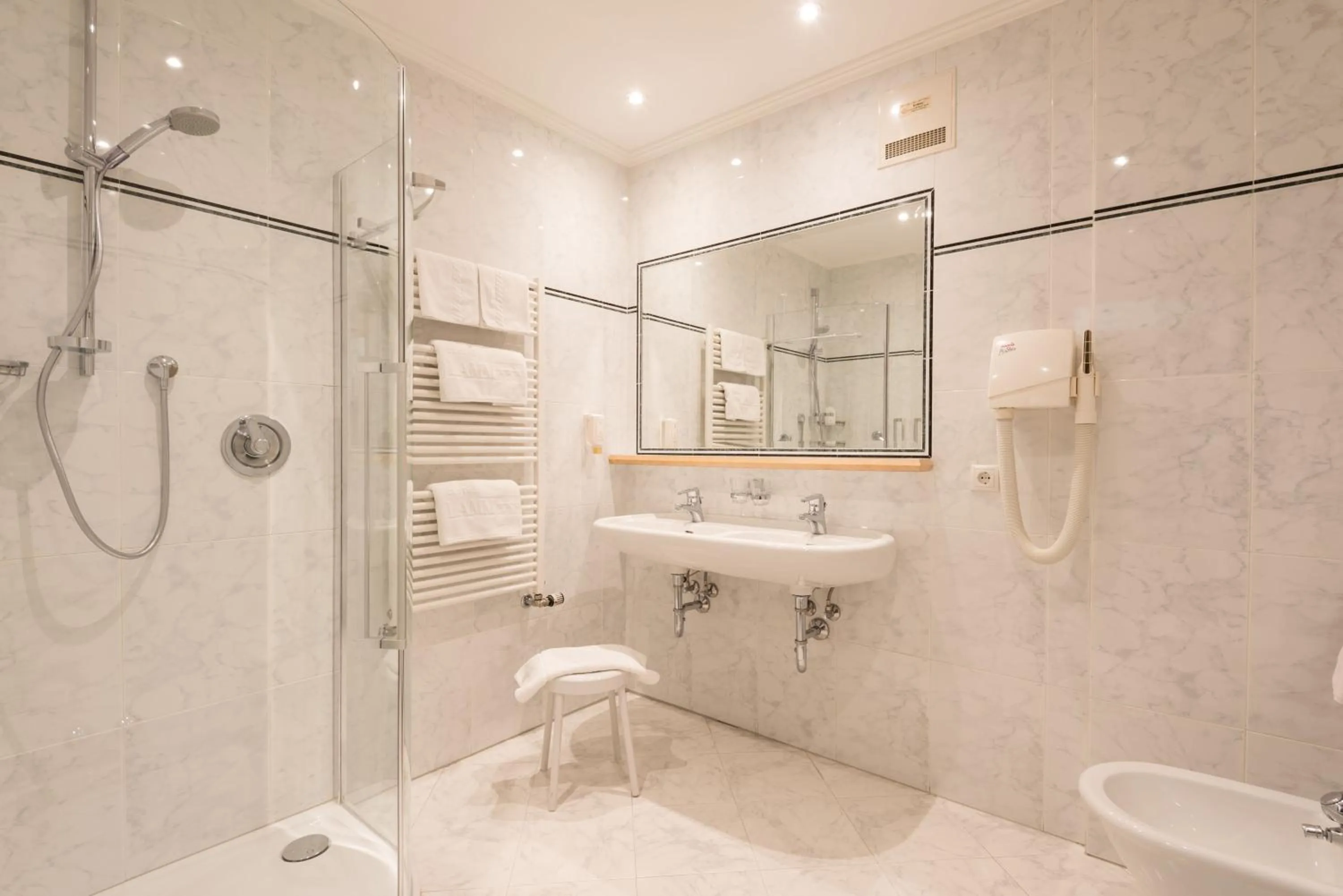 Bathroom in Posthotel Lamm