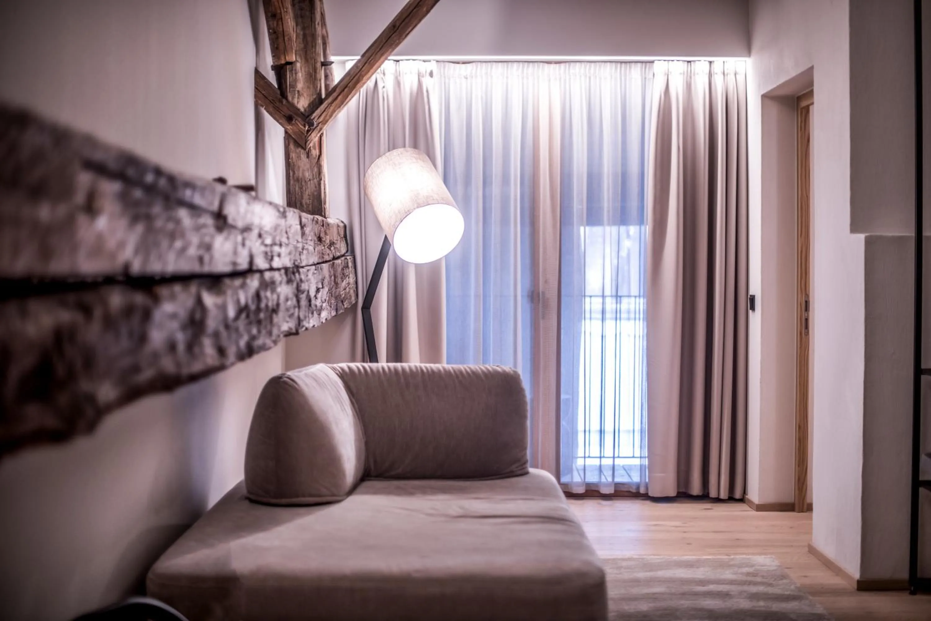 Bed in Posthotel Lamm