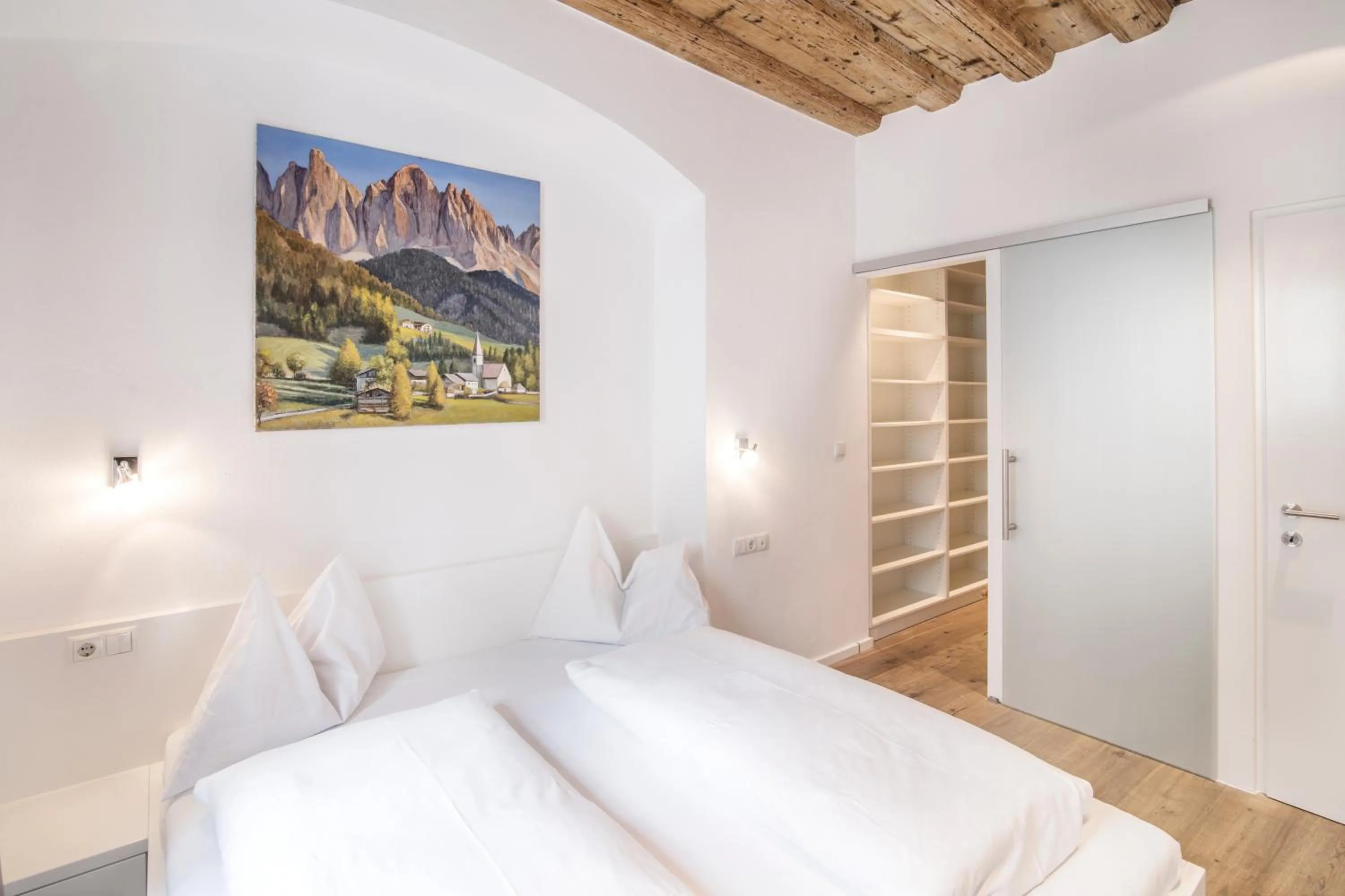 Bed in Posthotel Lamm