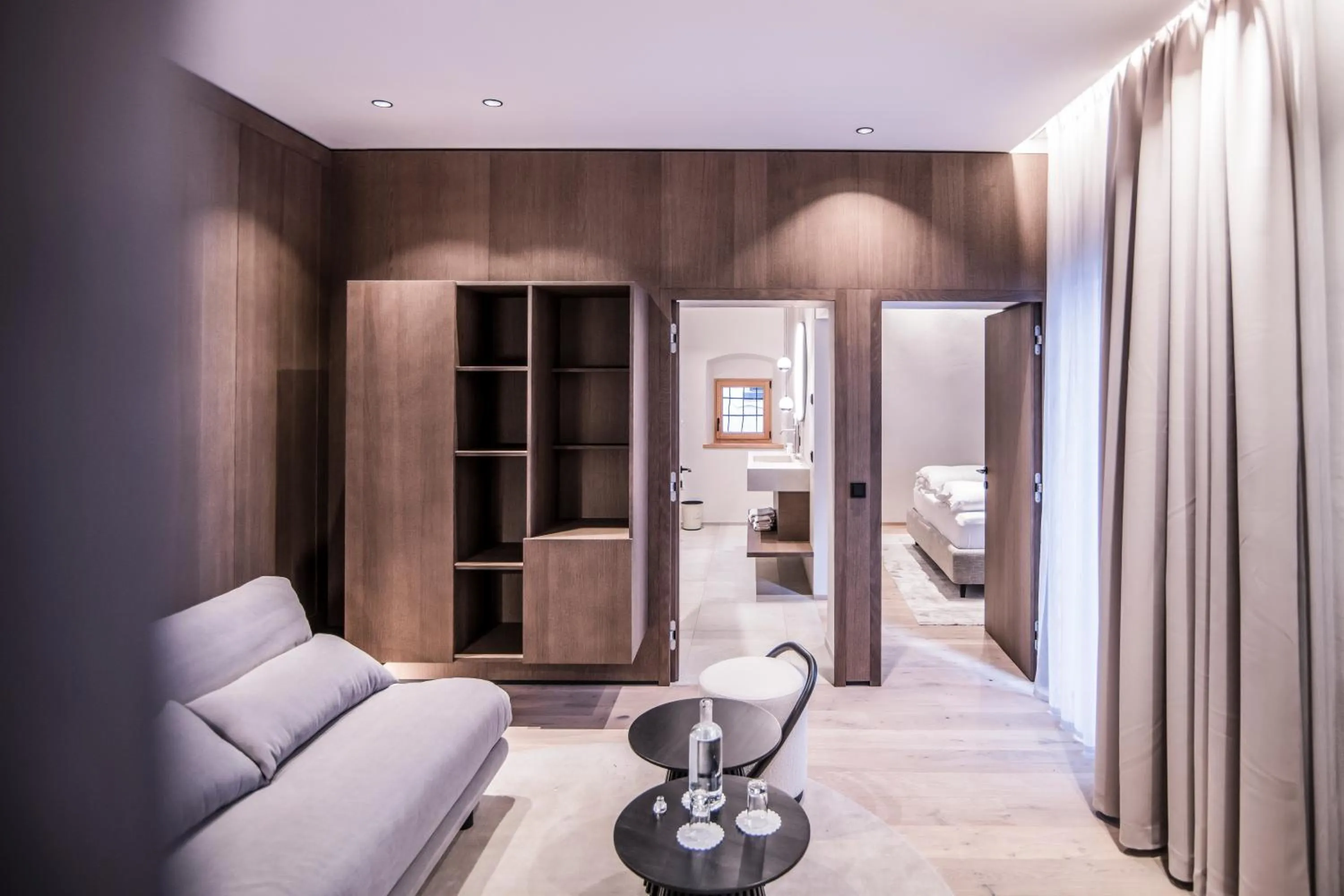 Bed in Posthotel Lamm