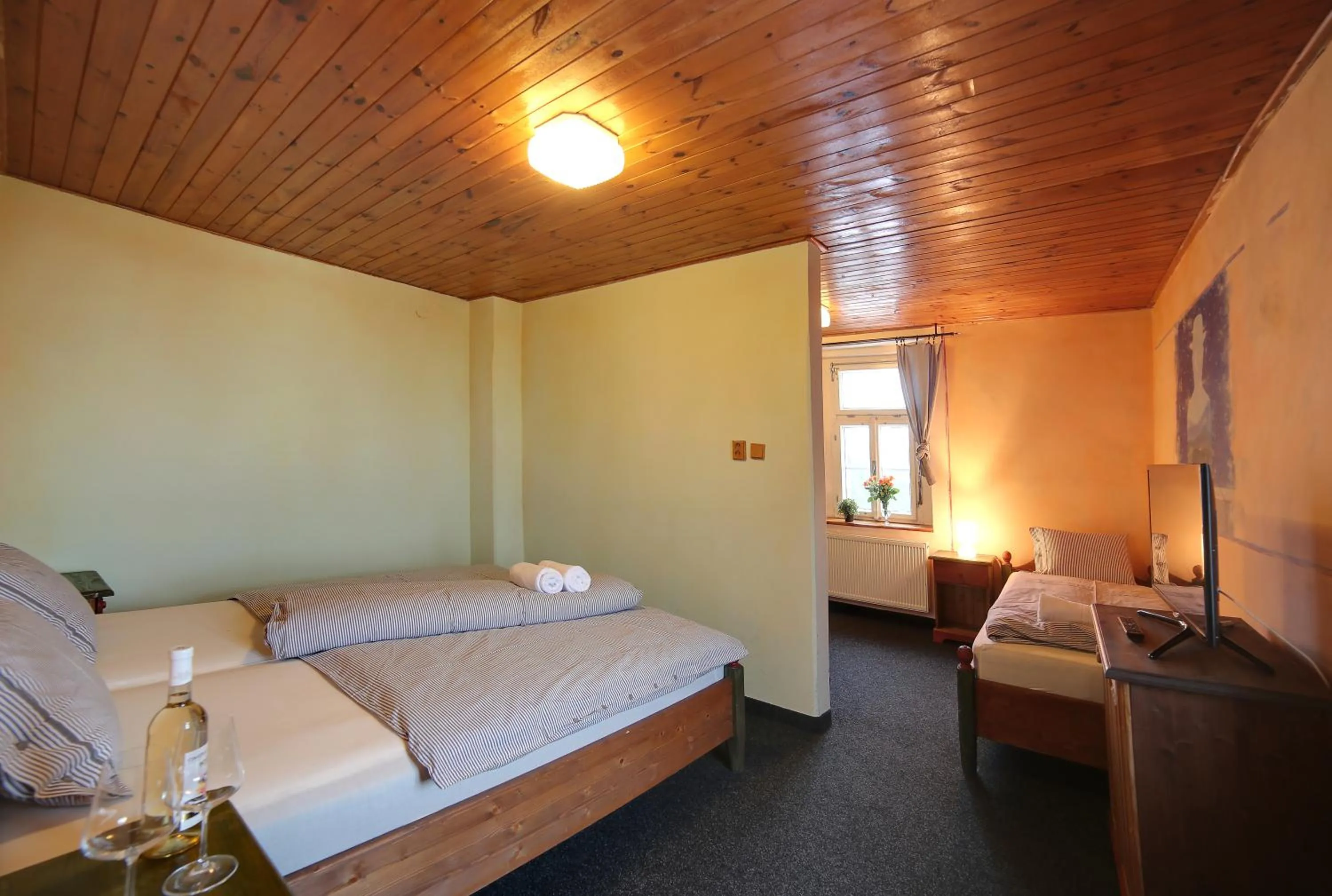 Photo of the whole room, Bed in Hotel Plesivec