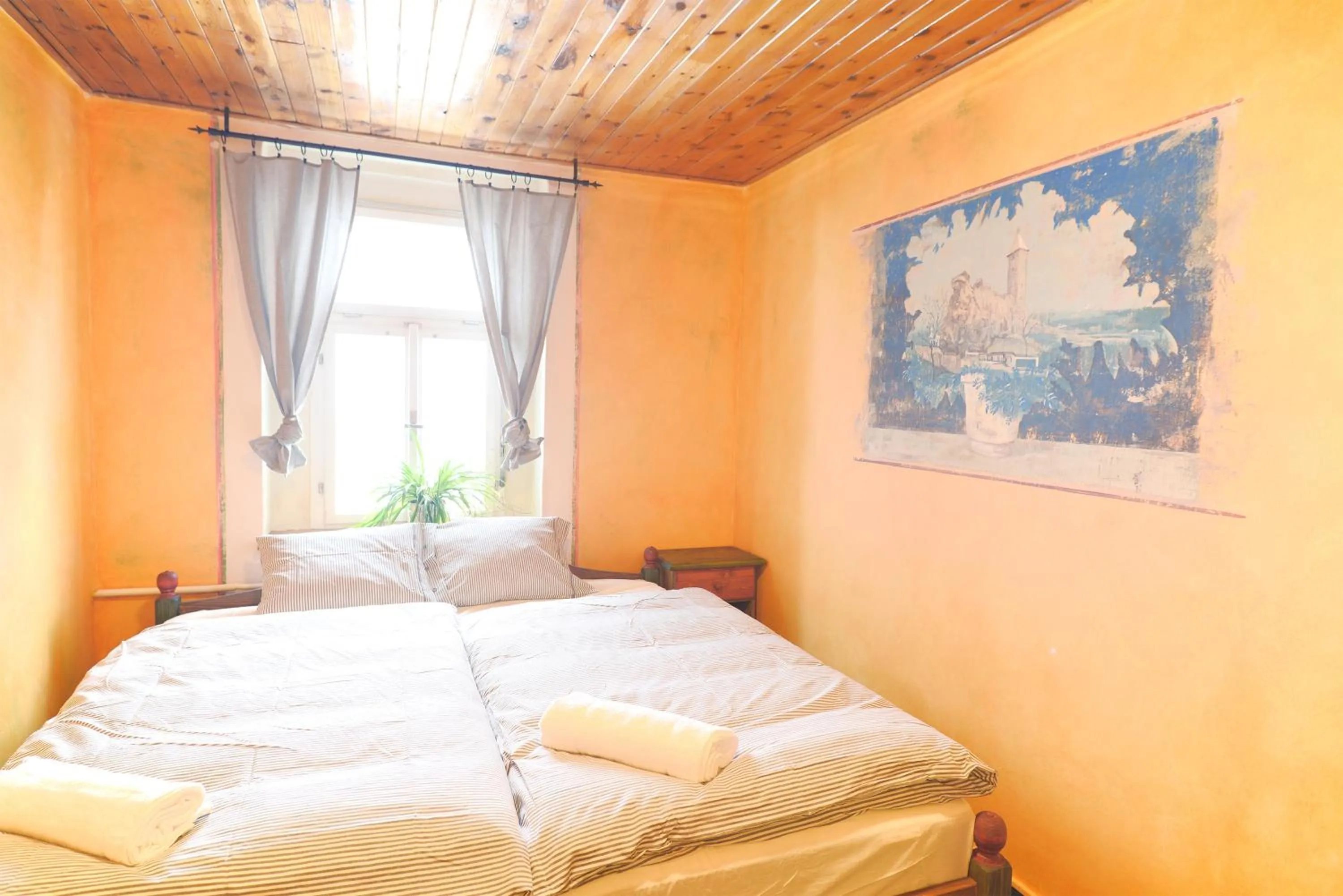 Day, Bed in Hotel Plesivec