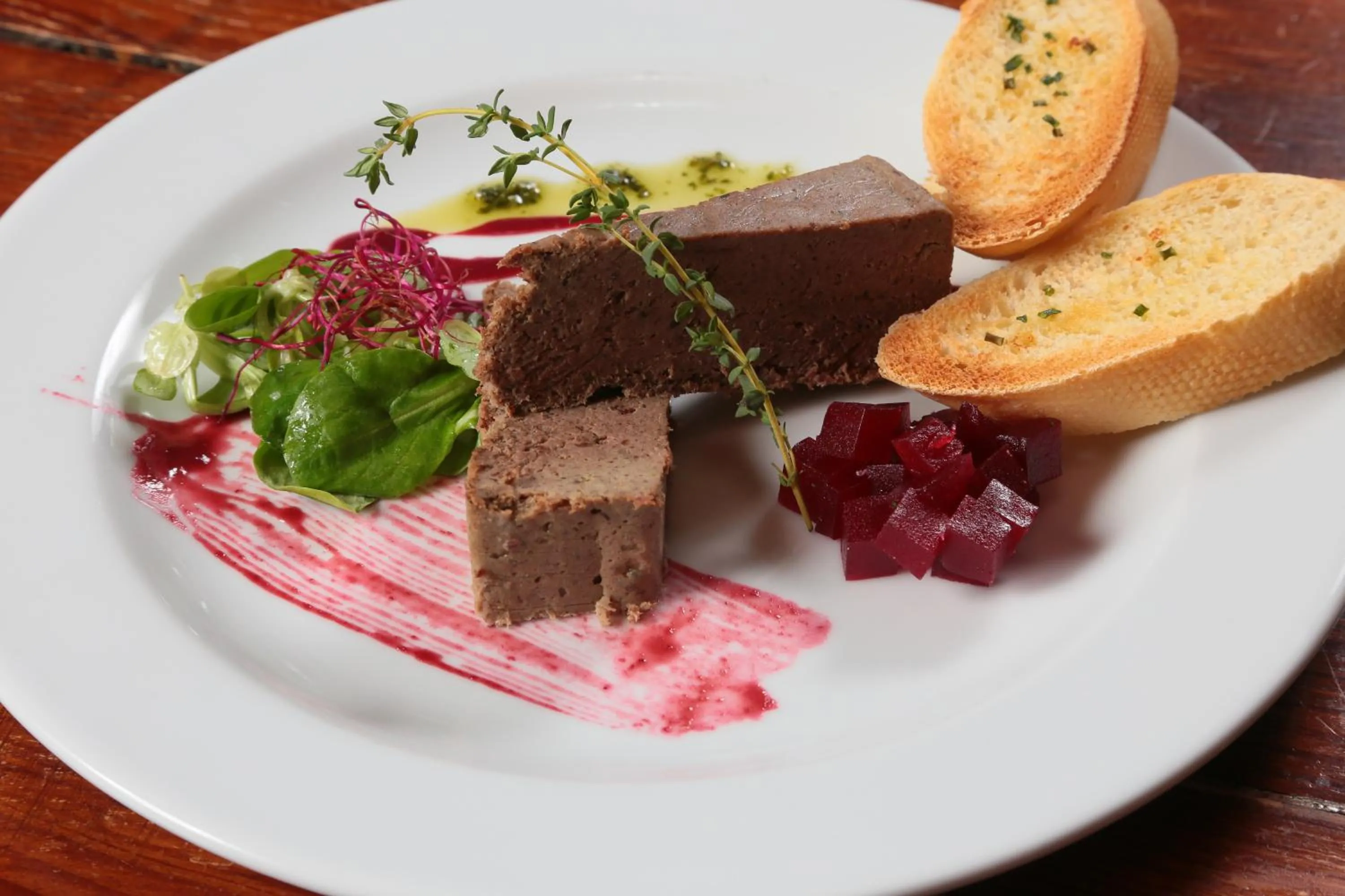 Food close-up in Hotel Plesivec