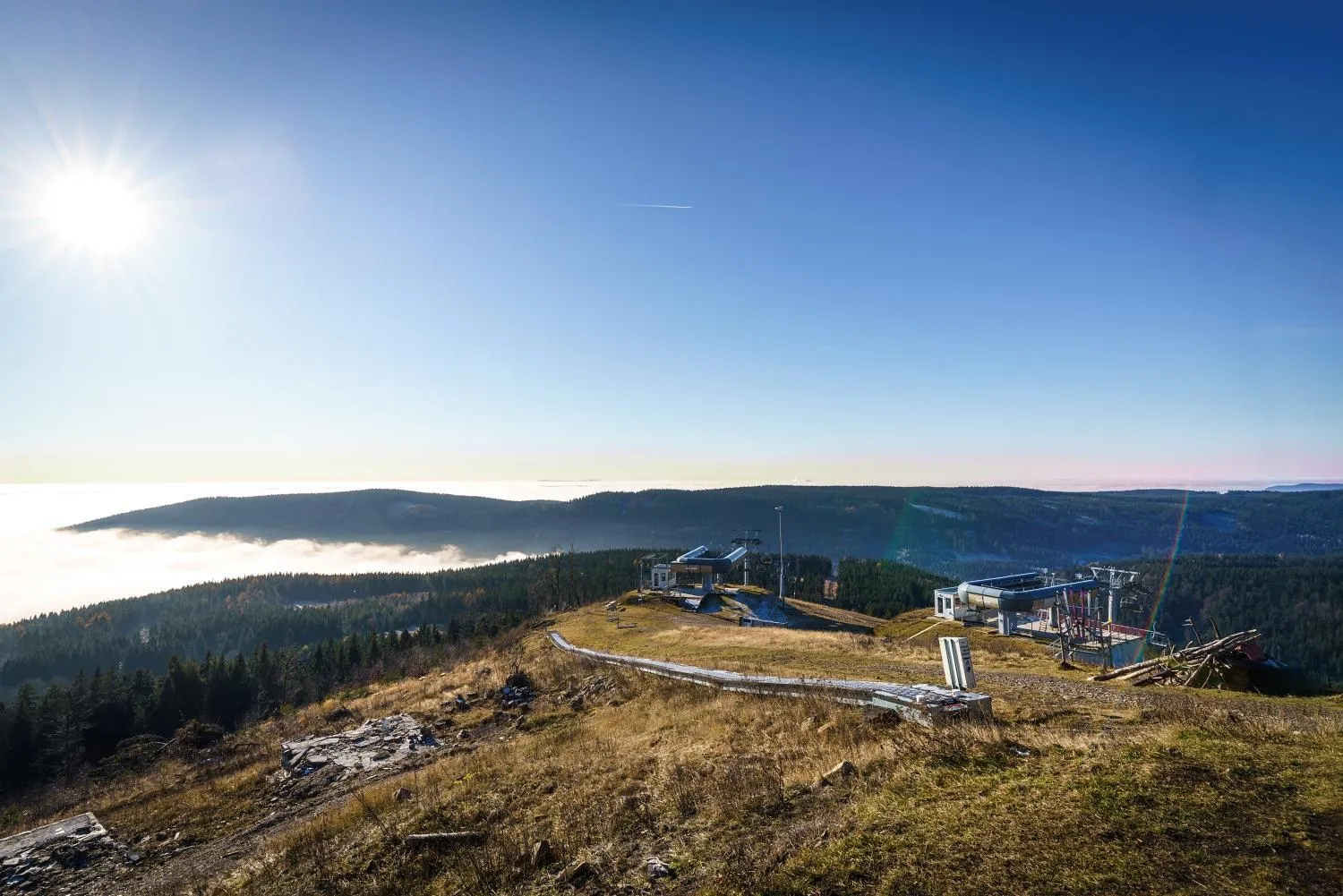 Natural landscape in Hotel Plesivec