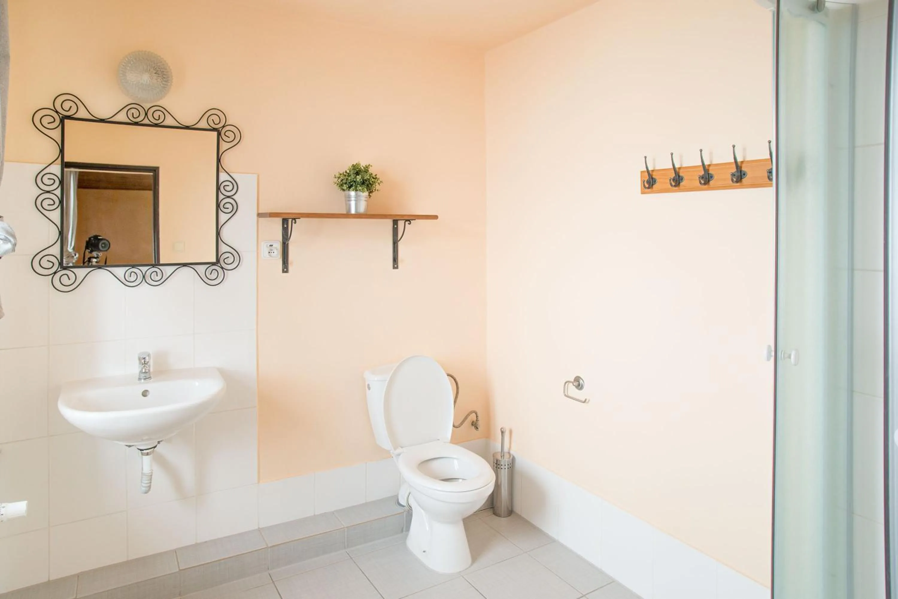 Bathroom in Hotel Plesivec