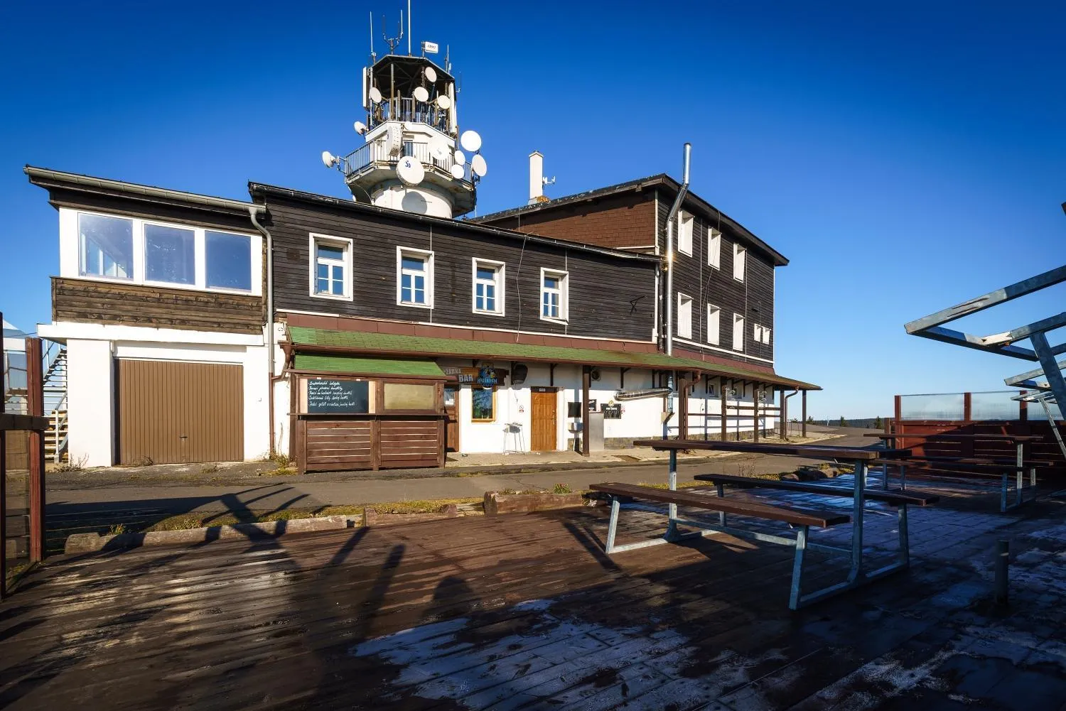 Property building in Hotel Plesivec